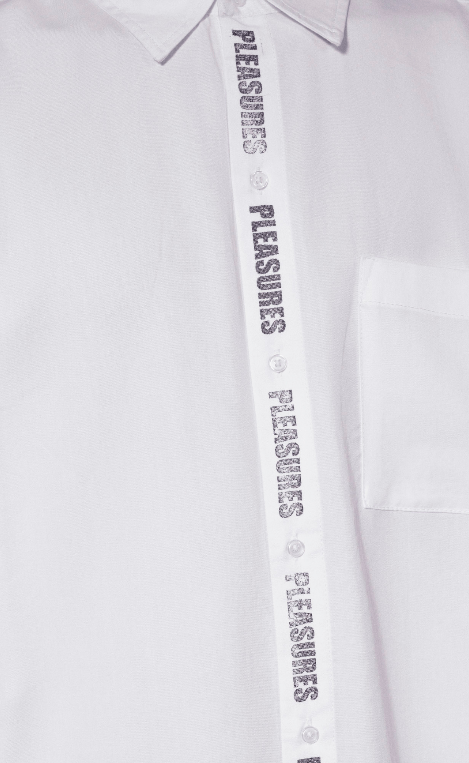 IMPACT BUTTON UP WHITE SHIRT