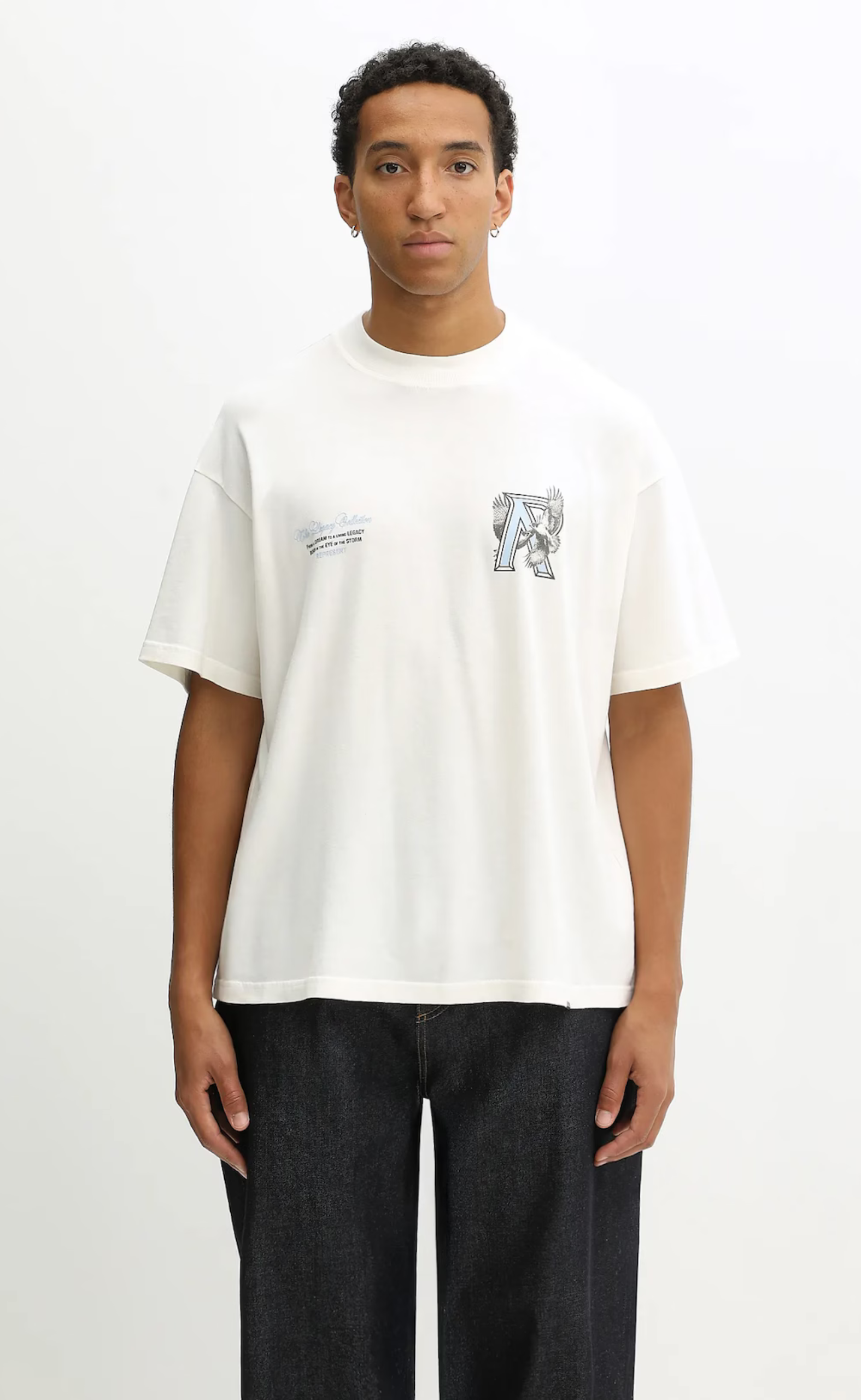 LEGACY FALCON FLAT WHITE T-SHIRT