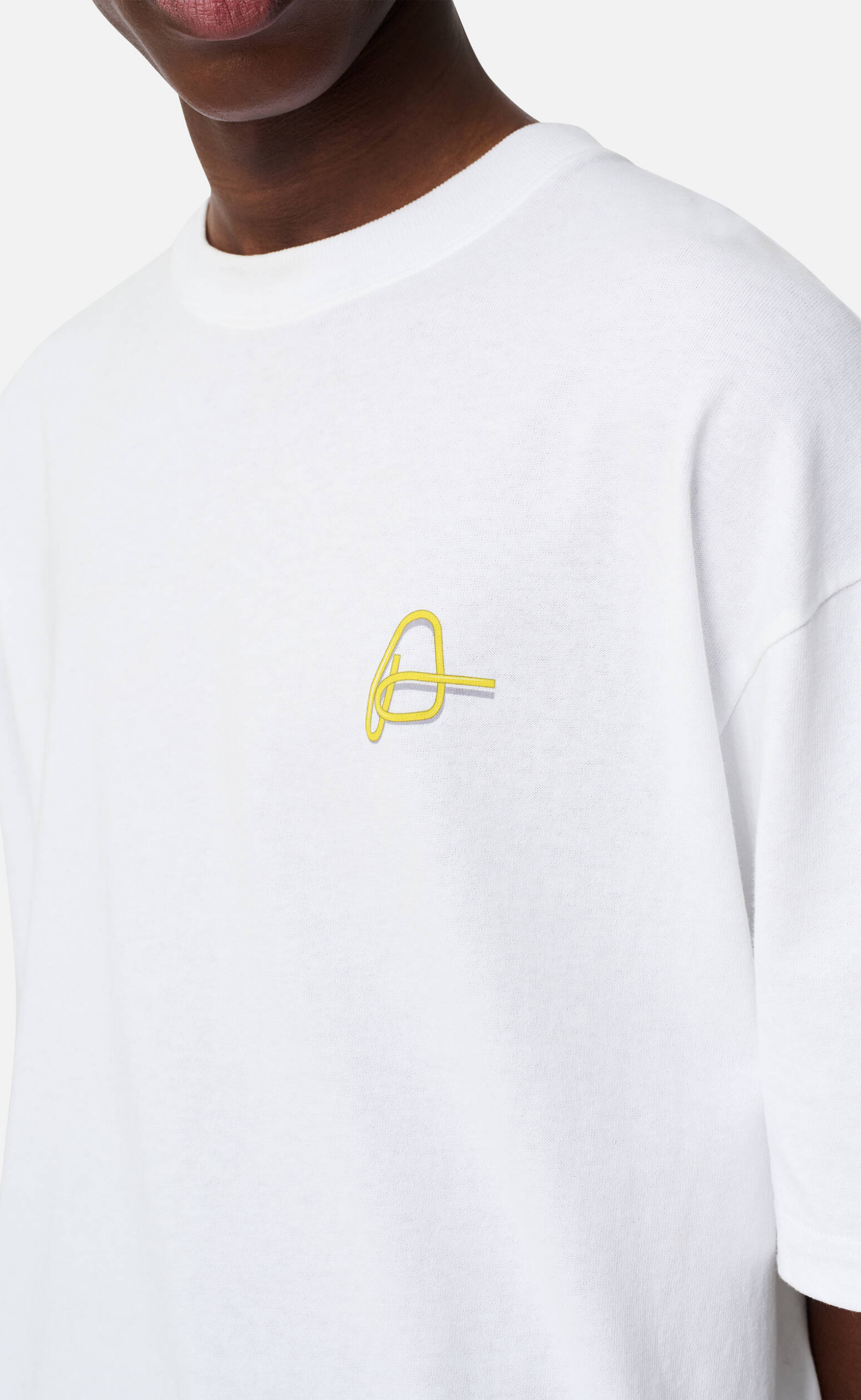 PAPER CLIP WHITE T-SHIRT