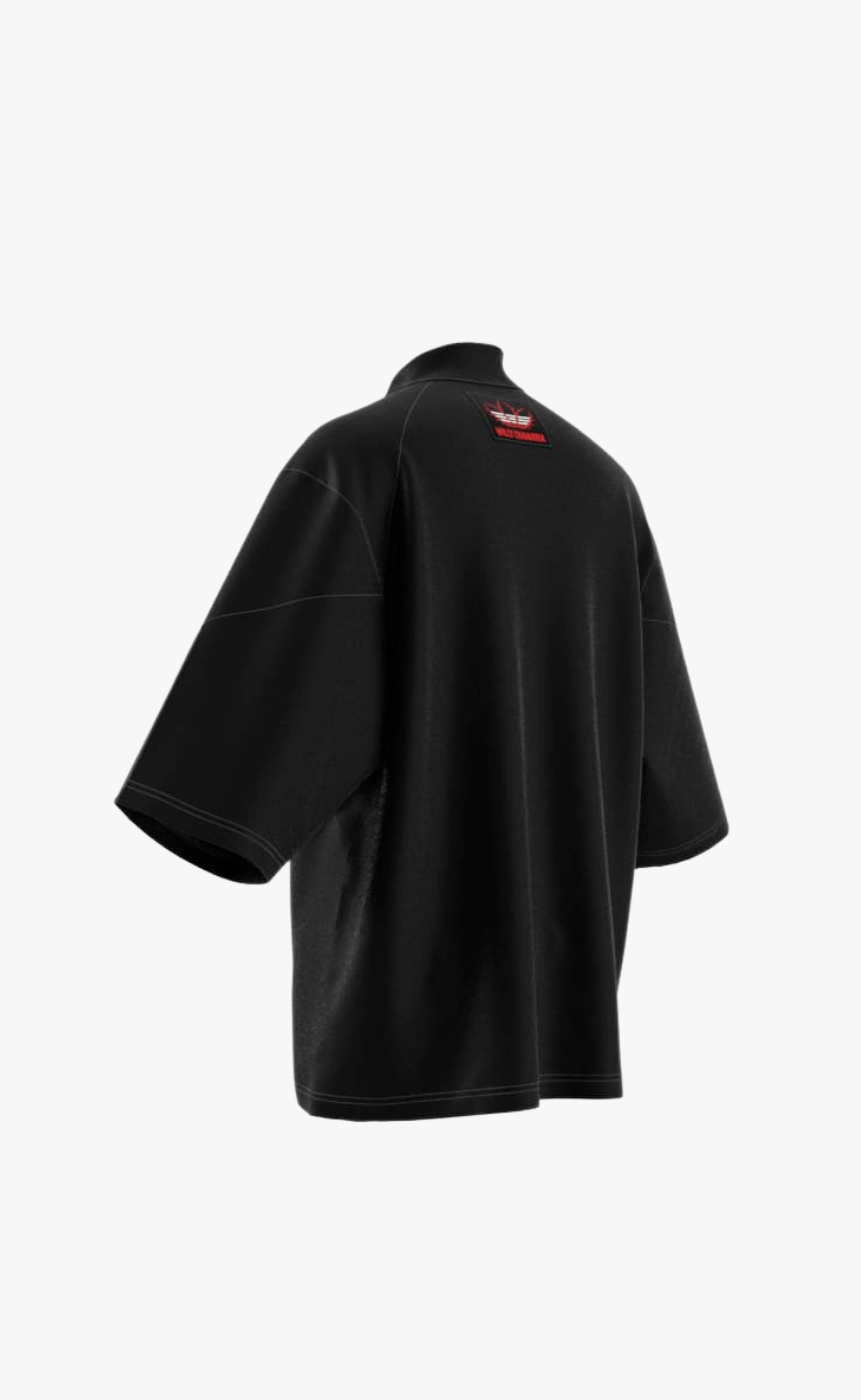 CHAVARRIA POLO BLACK T-SHIRT