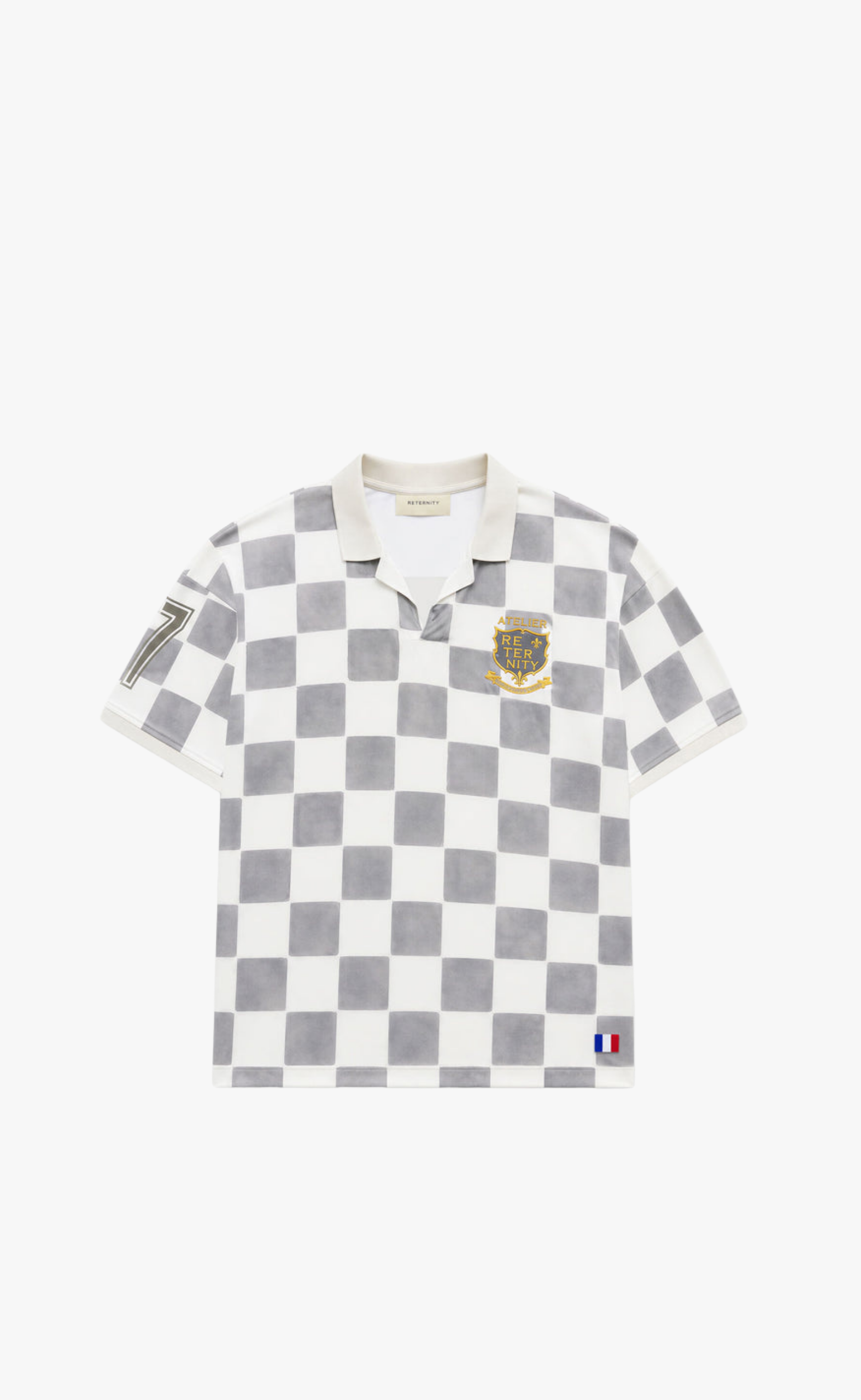 L ATELIER DE LA RUE JERSEY CREAM T-SHIRT