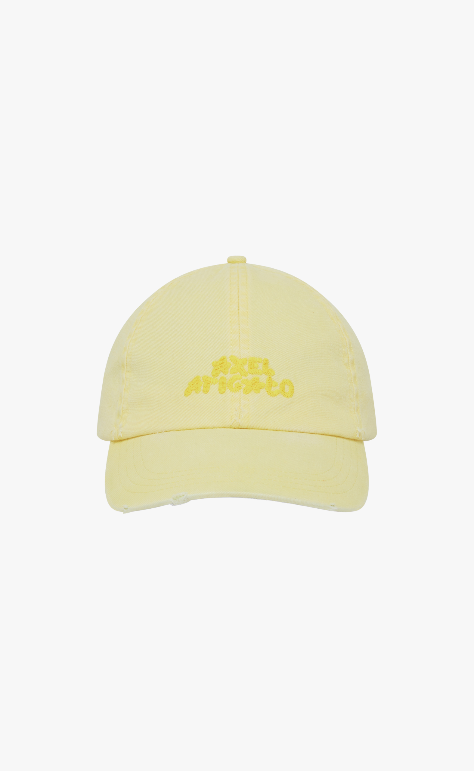 FLORAL WASHED YELLOW HAT