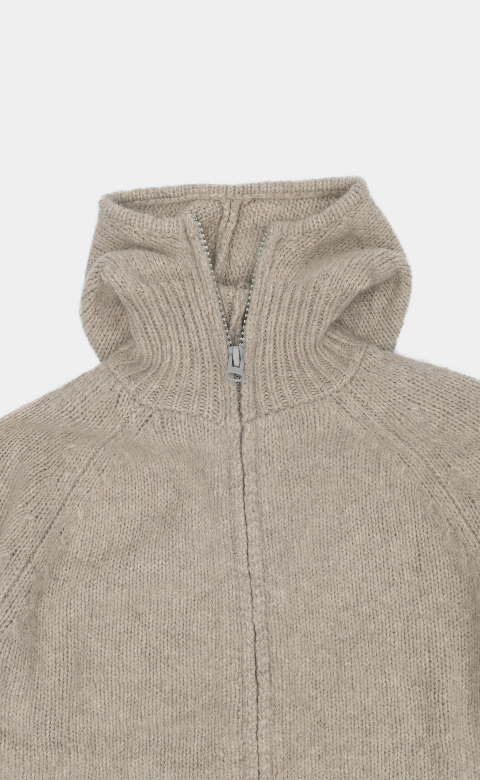 INVIOLA CASHMERE DARK STONE HOODIE