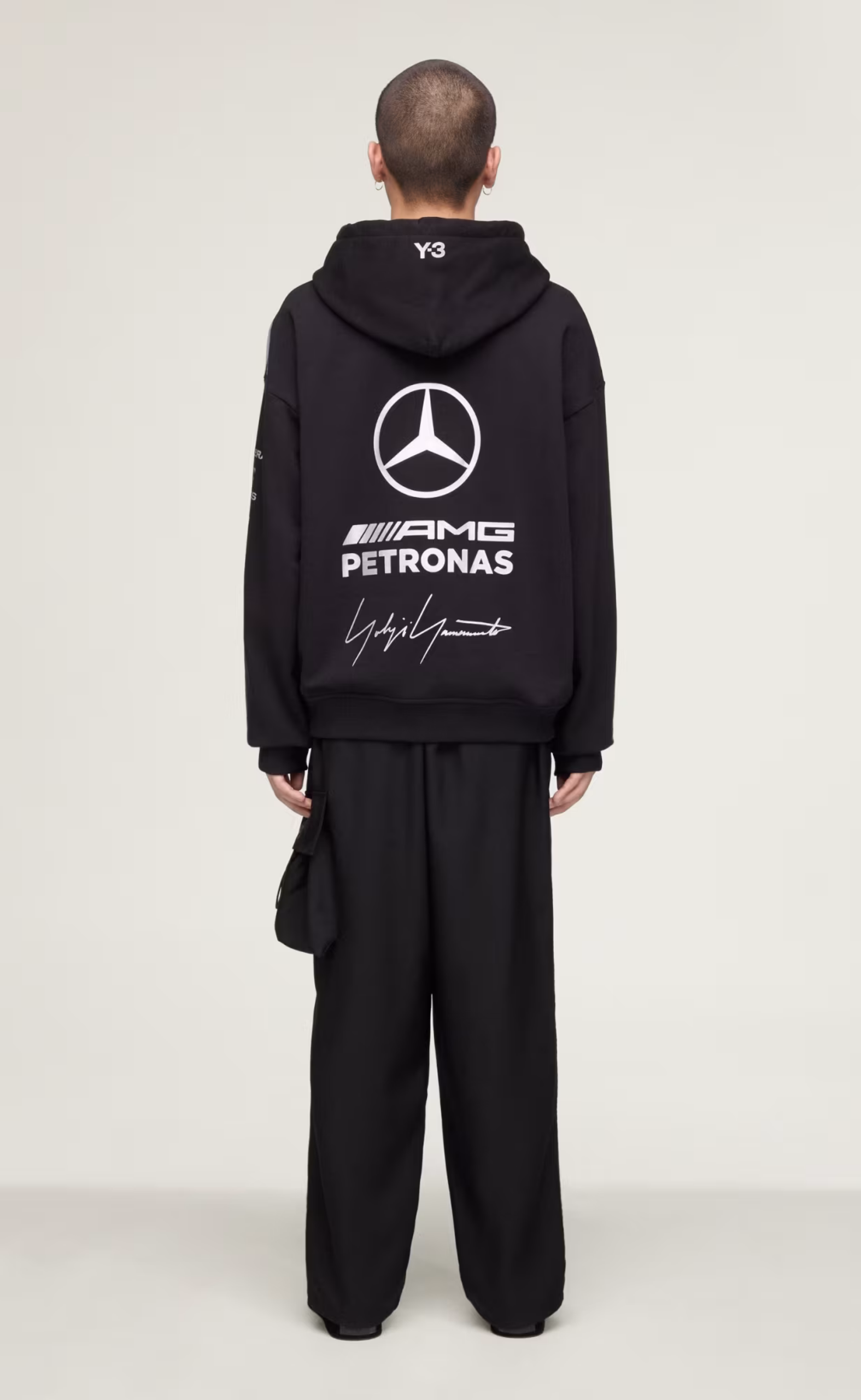 F1 MERCEDES TEAM BLACK HOODIE