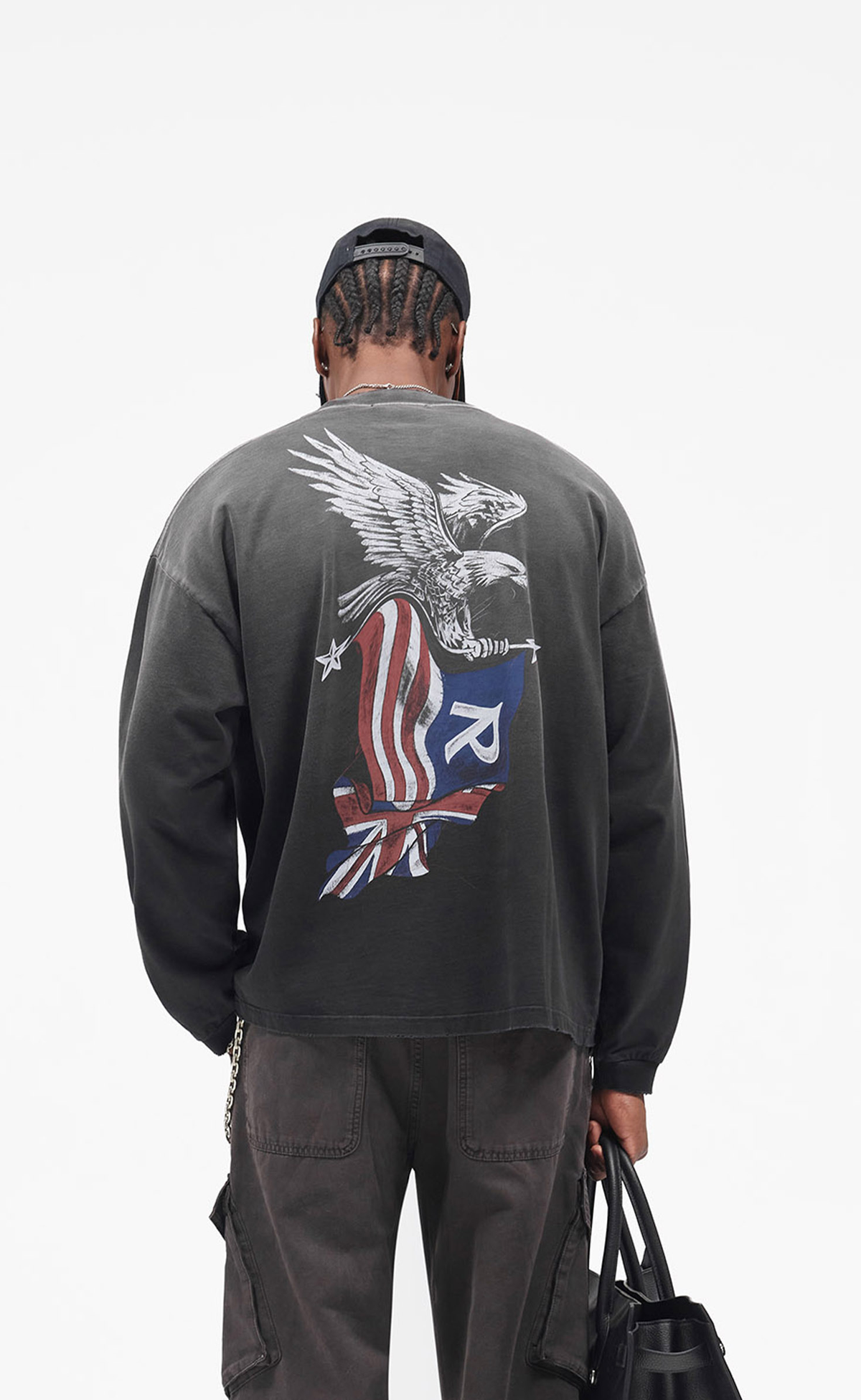 EAGLE BLACK LONGSLEEVE