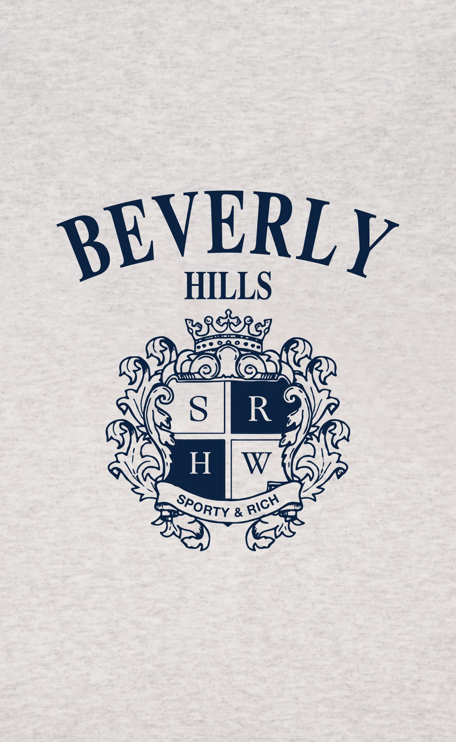 BH CREST HEATHER GRAY QUARTER ZIP