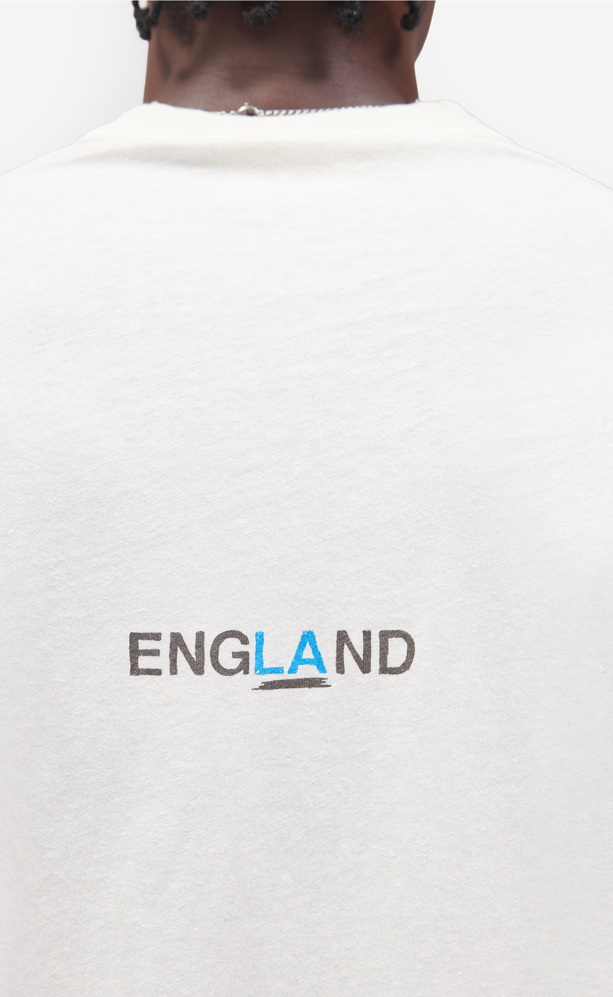 ENEMY FLAT WHITE T-SHIRT