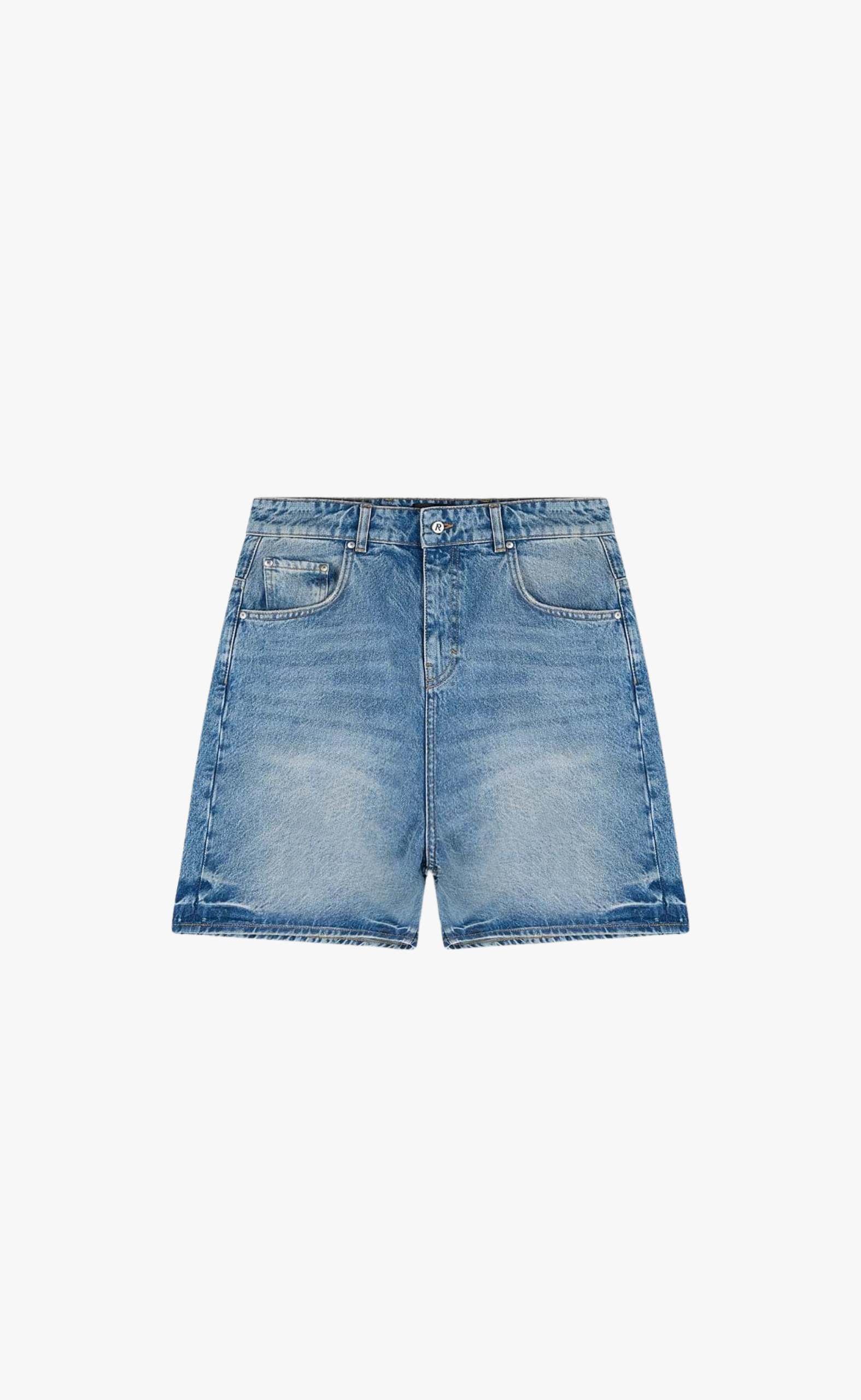 R10T TAILORED DENIM BLUE SHORTS