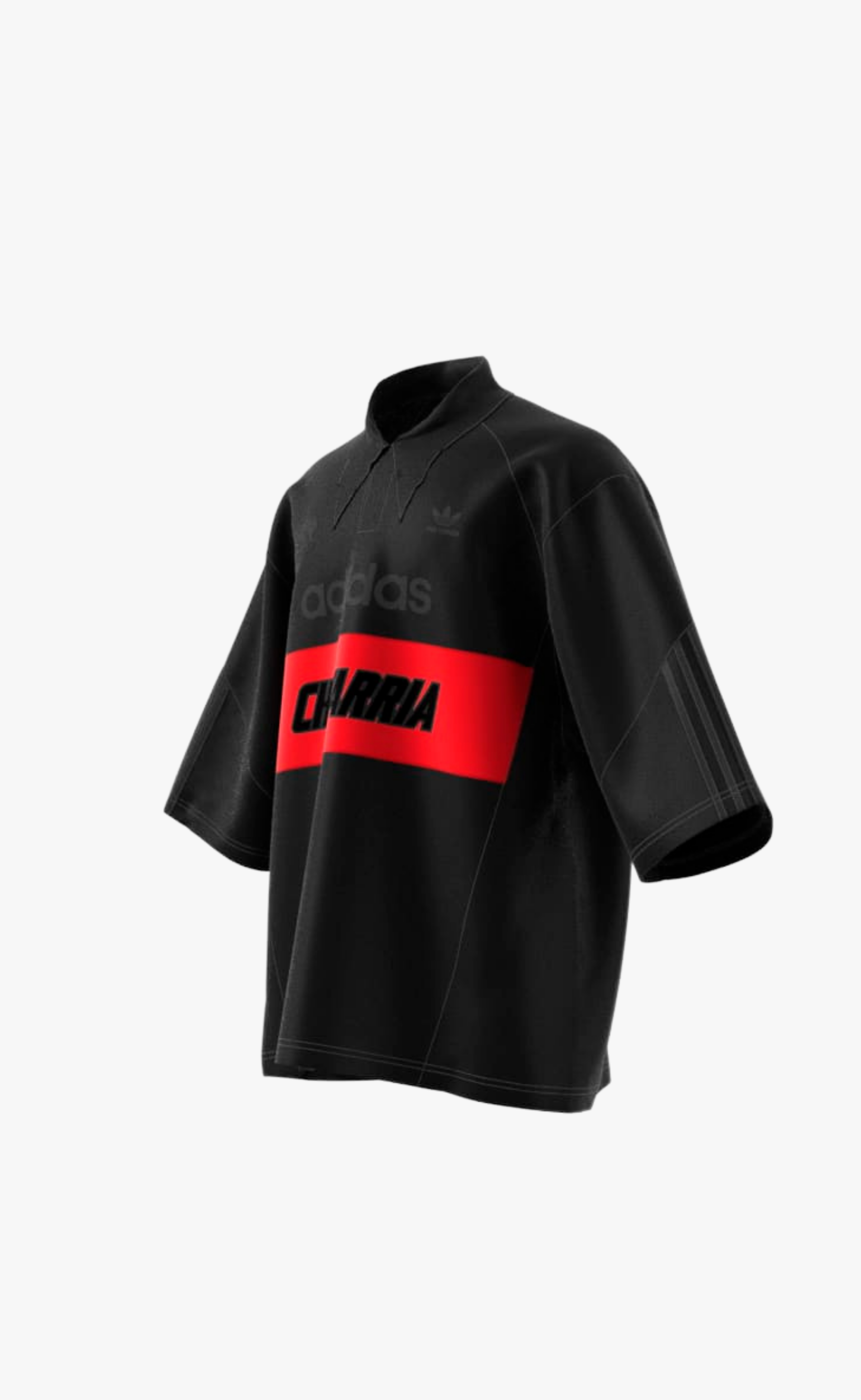CHAVARRIA POLO BLACK T-SHIRT