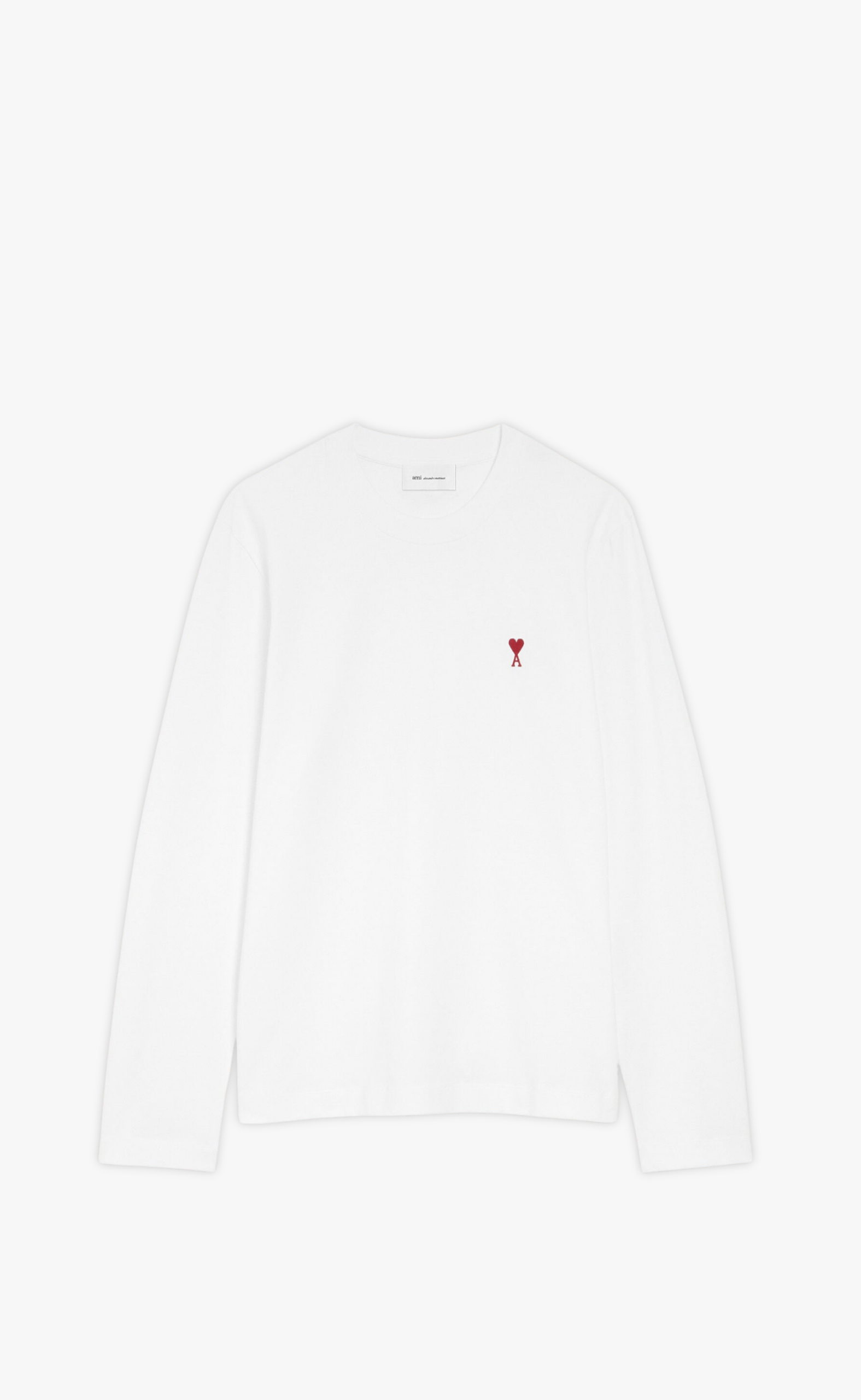 RED AMI DE COEUR WHITE LONGSLEEVE