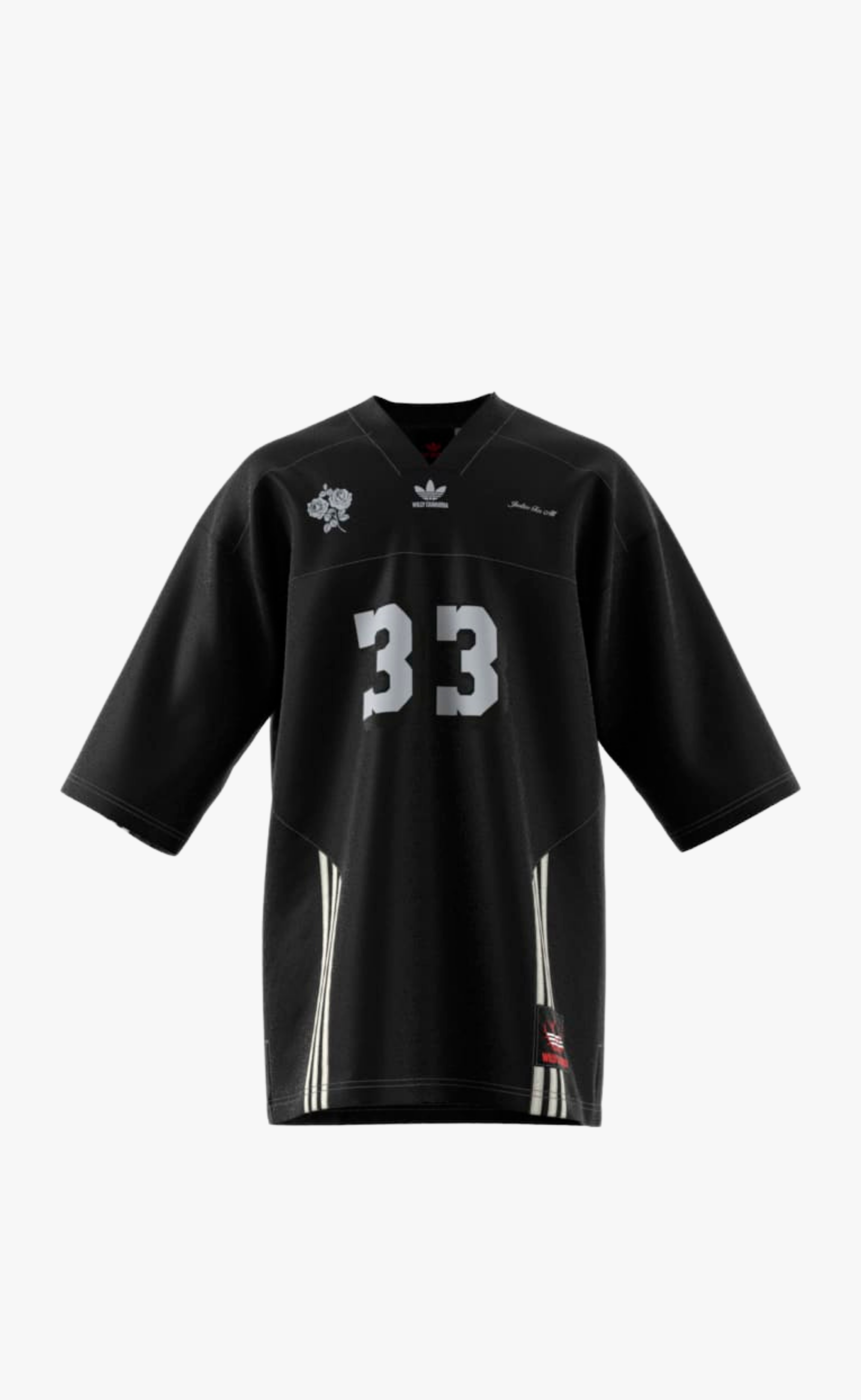 CHAVARRIA FOOTBALL JERSEY BLACK T-SHIRT