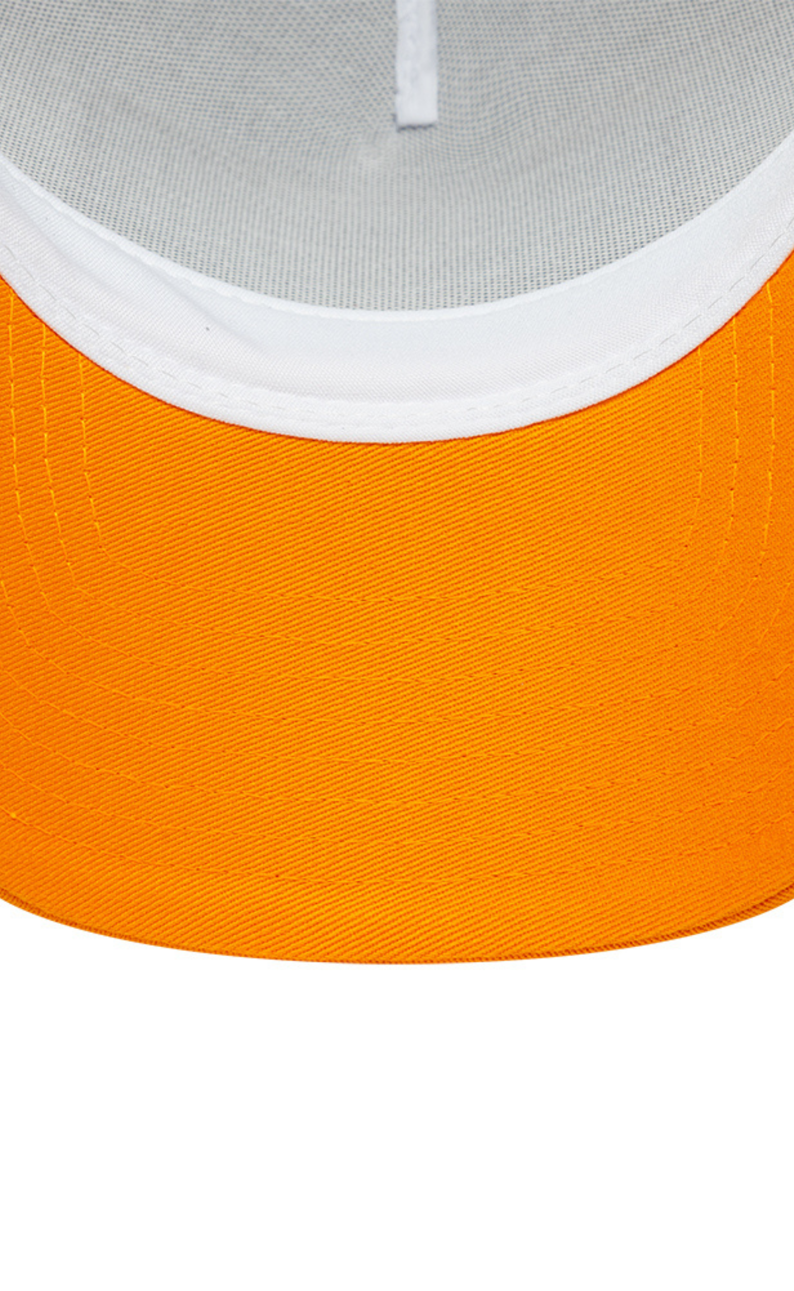 NEW ERA LOCATION PATCH 9 FORTY A-FRAME TRUCKER WHITE ORANGE HAT