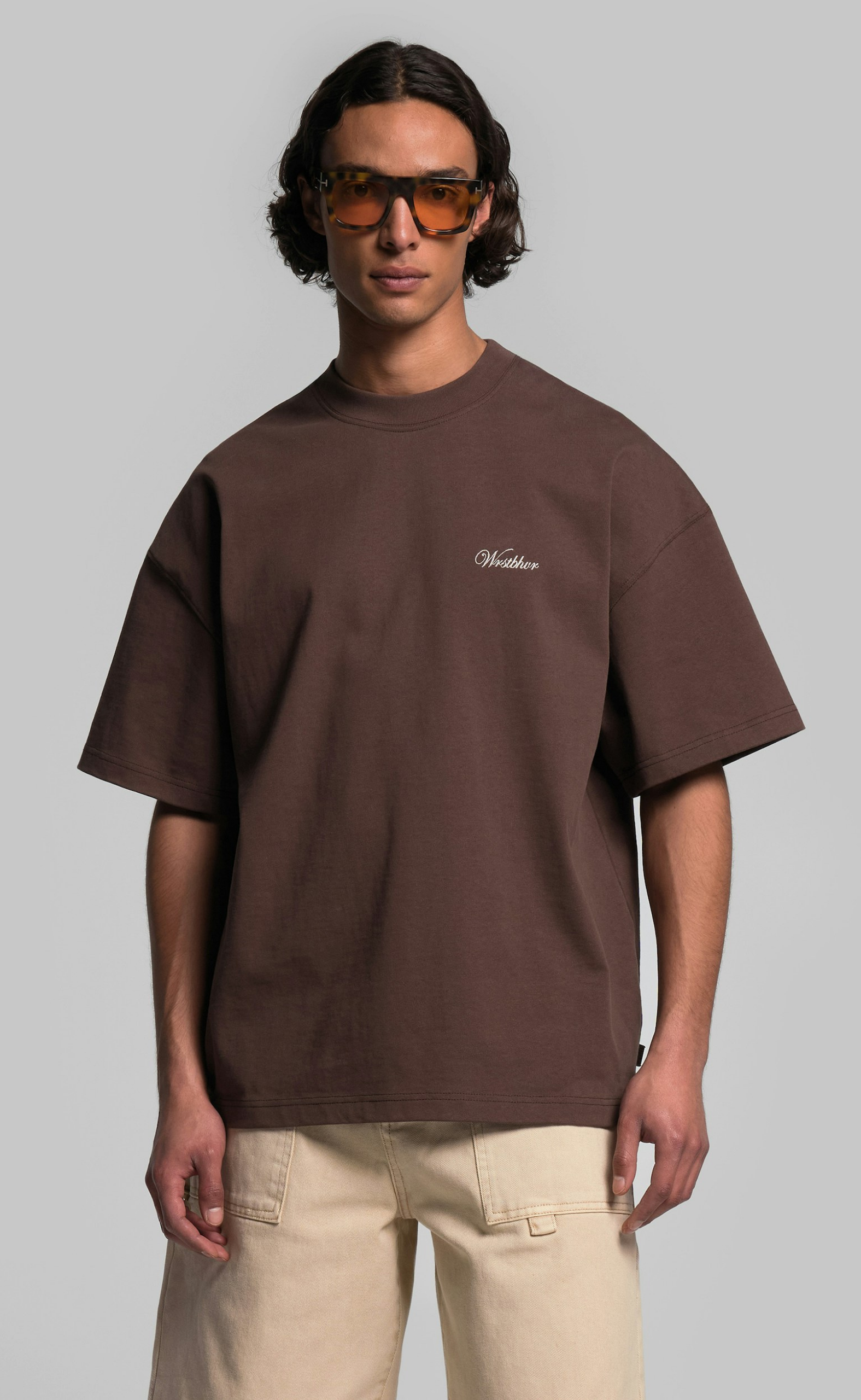 CLAYTON CHOCOLATE T-SHIRT