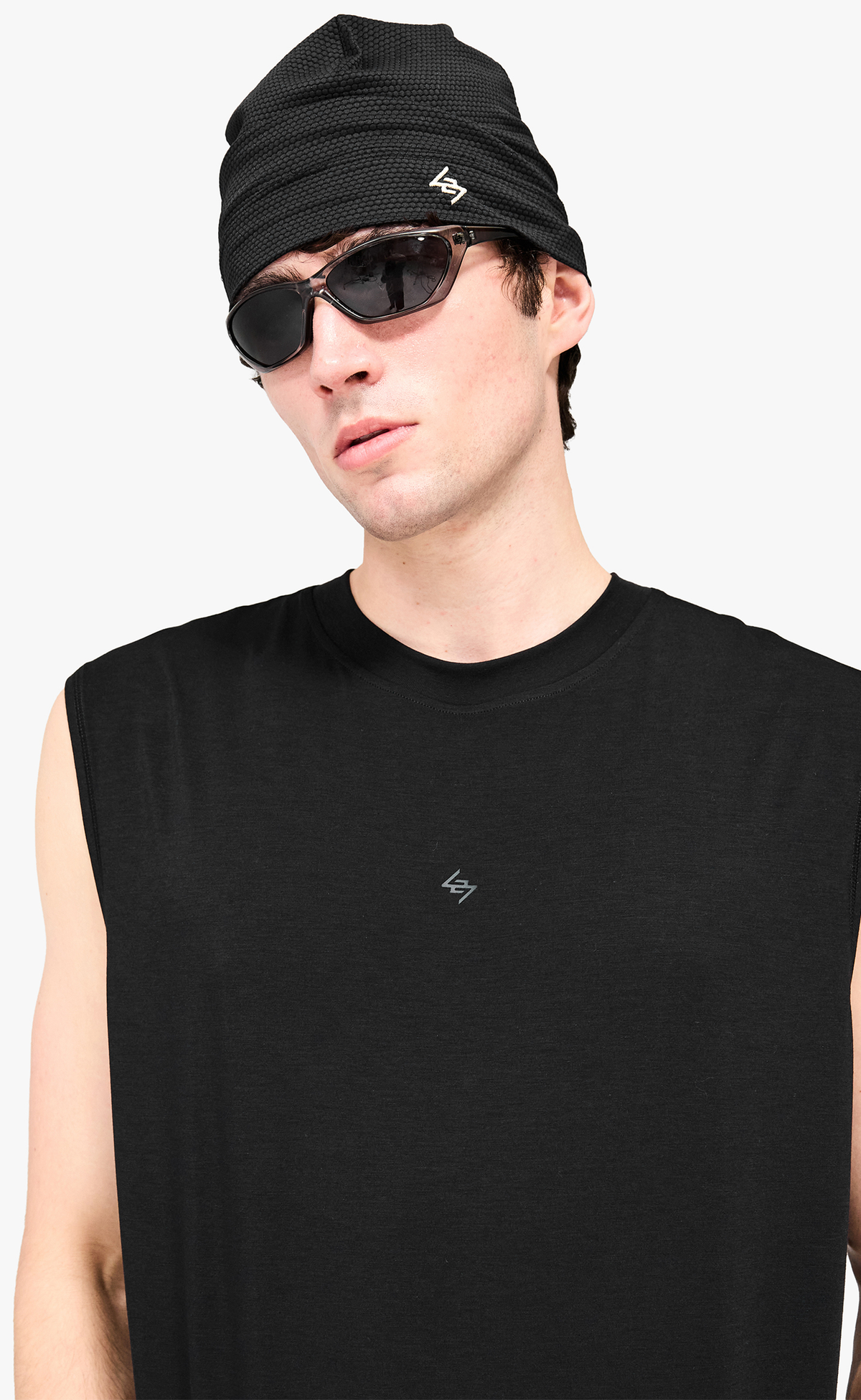 247 DNA OVERSIZED JET BLACK TANK TOP