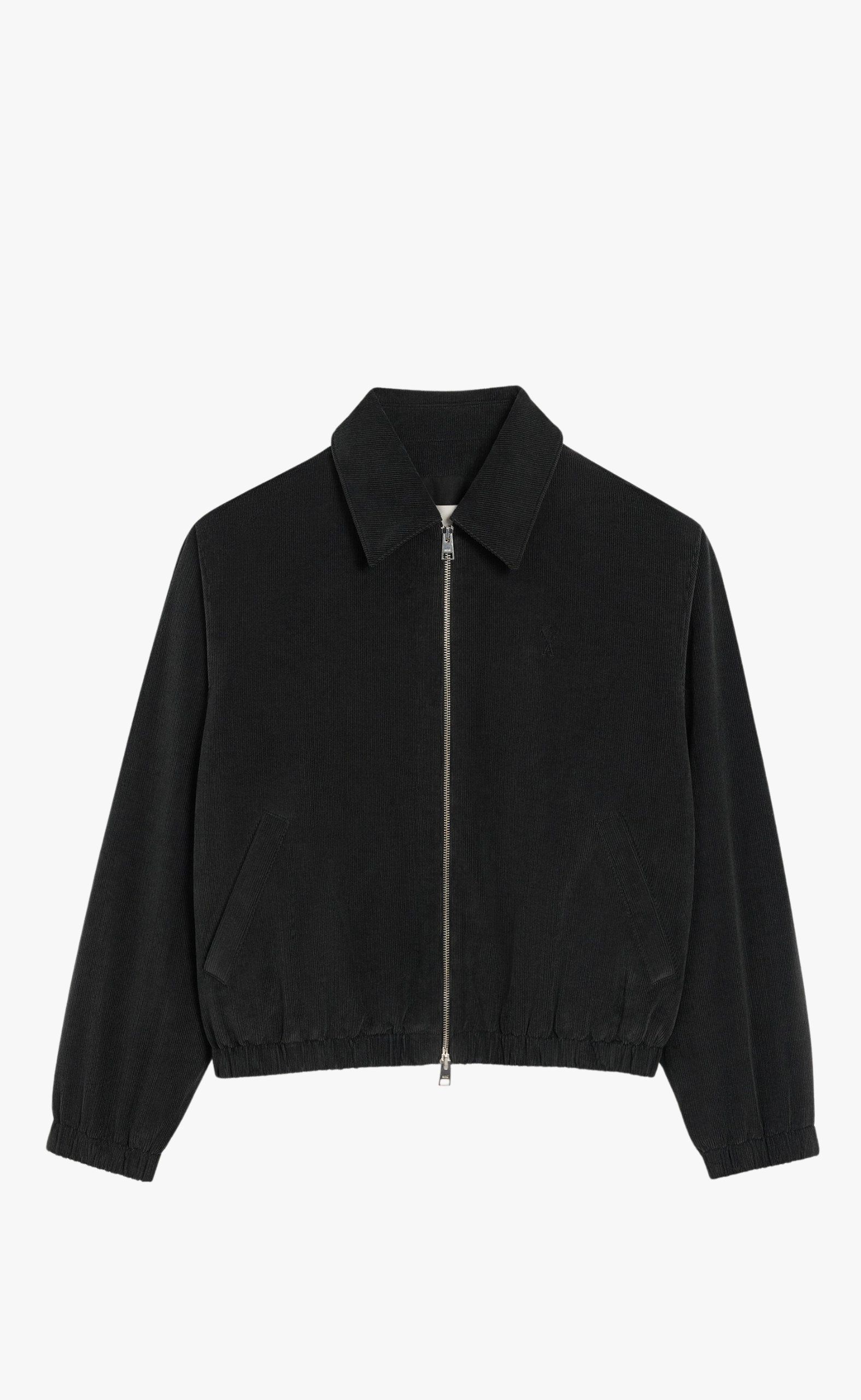 AMI DE COEUR PADDED ZIPPED ANTHRACITE JACKET