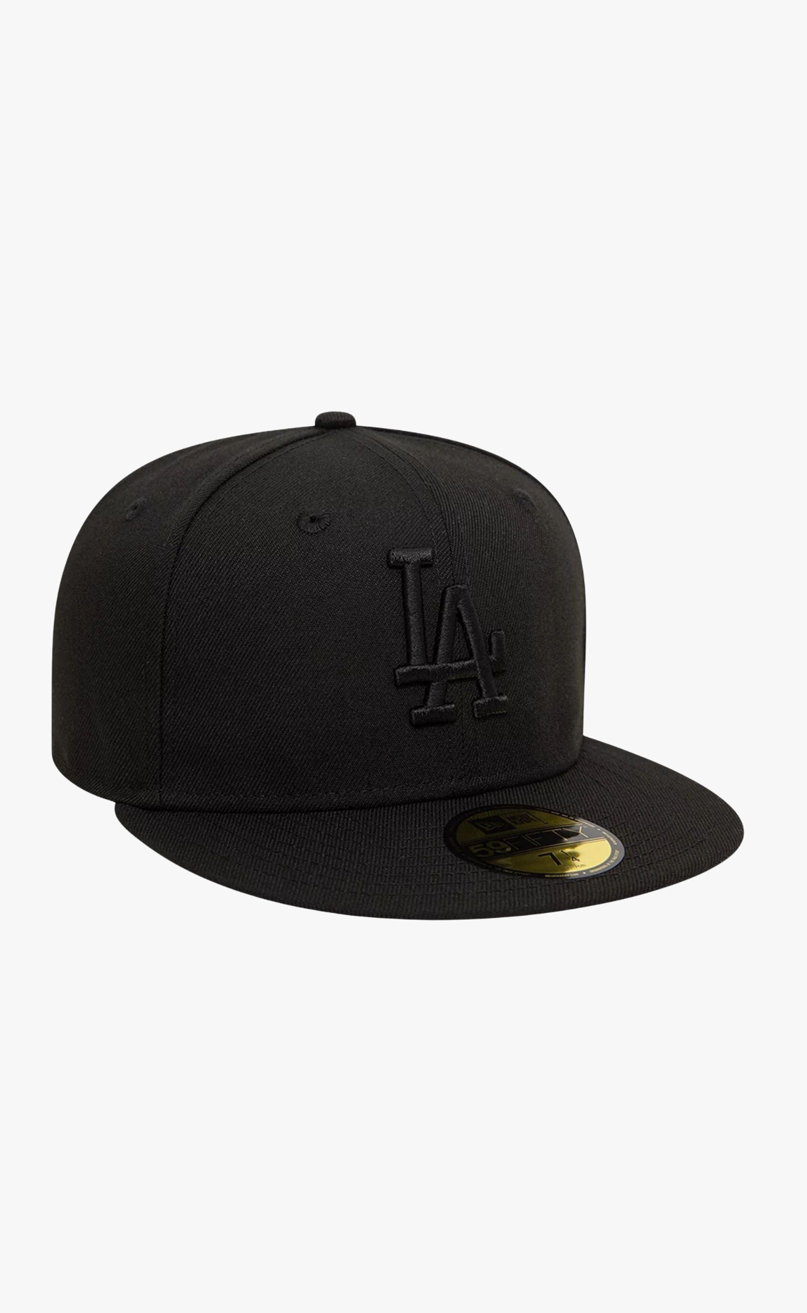 LOS ANGELES LEAGUE ESSENTIAL 59FIFTY BLACK HAT