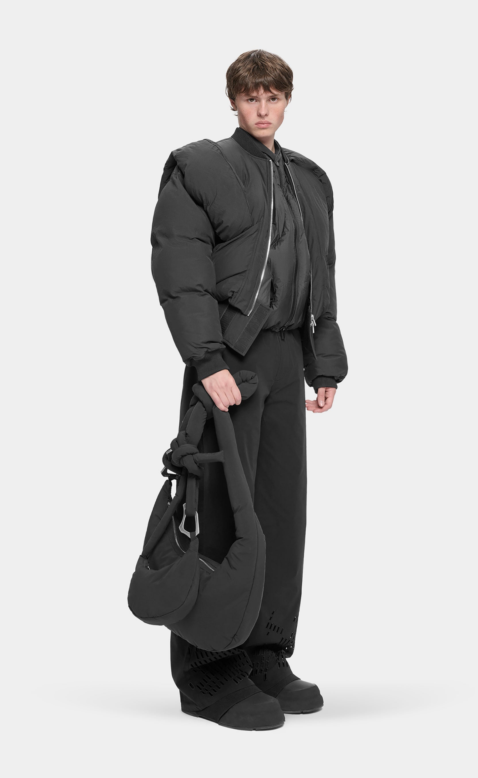 ALTAIR BOMBER BLACK JACKET