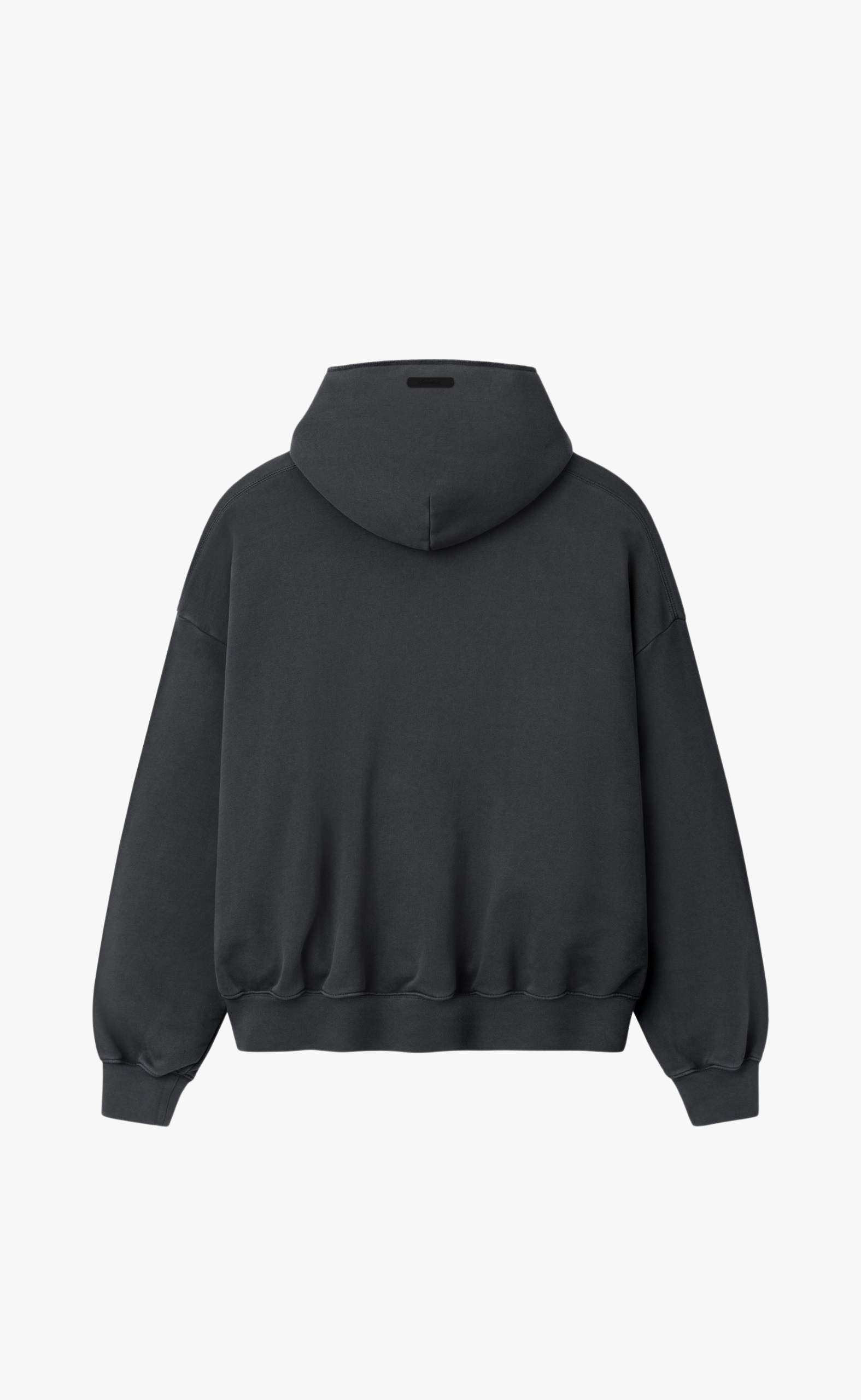 90S WASHED IRON GREY HOODIE