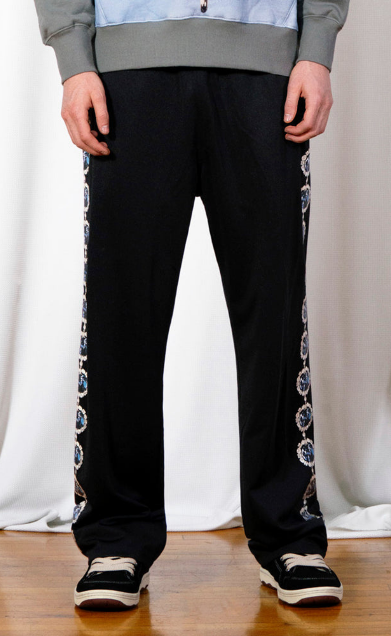 MYTHIC HOPE TRACK BLACK PANTS