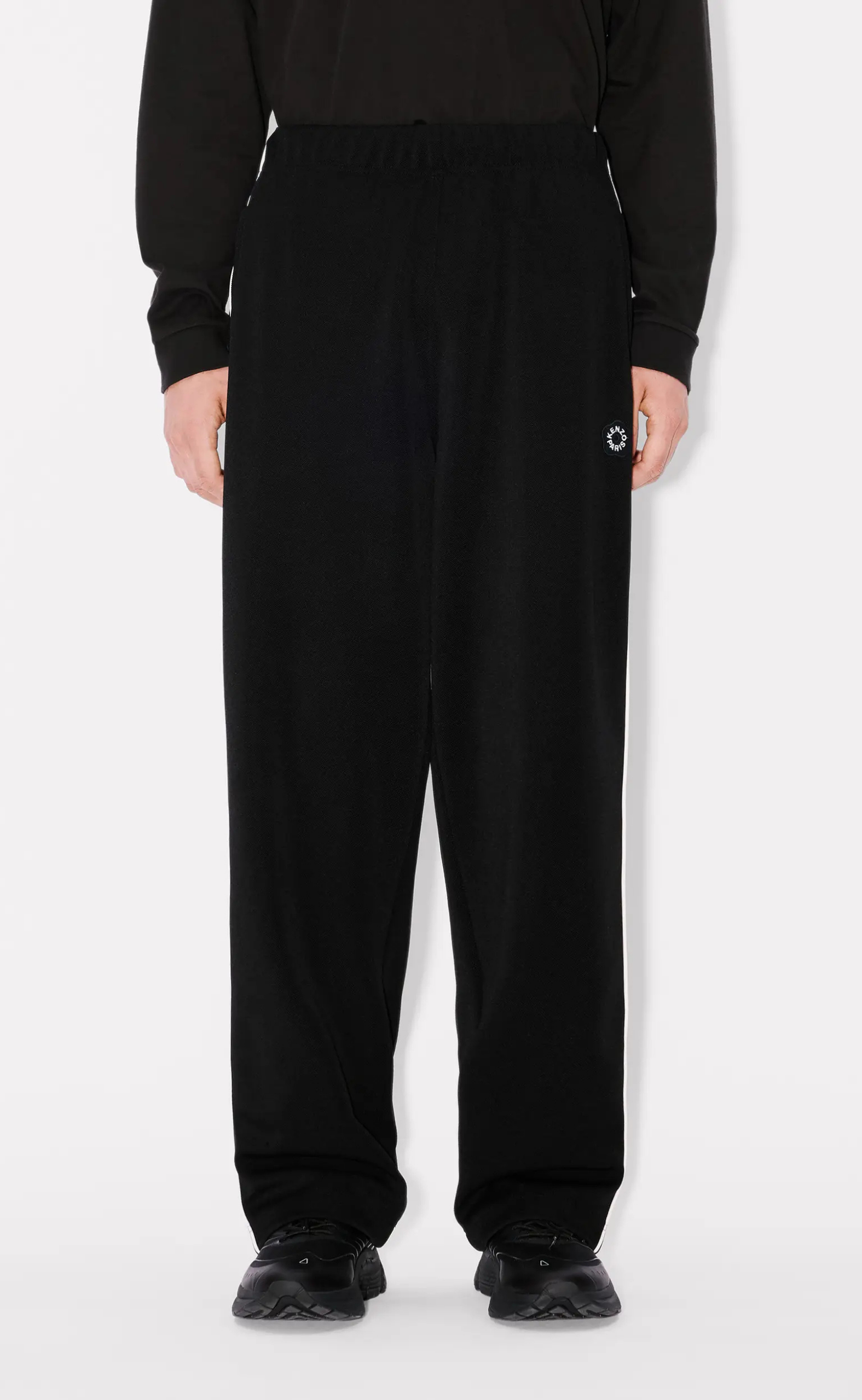 BOKE FLOWER 2.0 TRACK BLACK PANTS