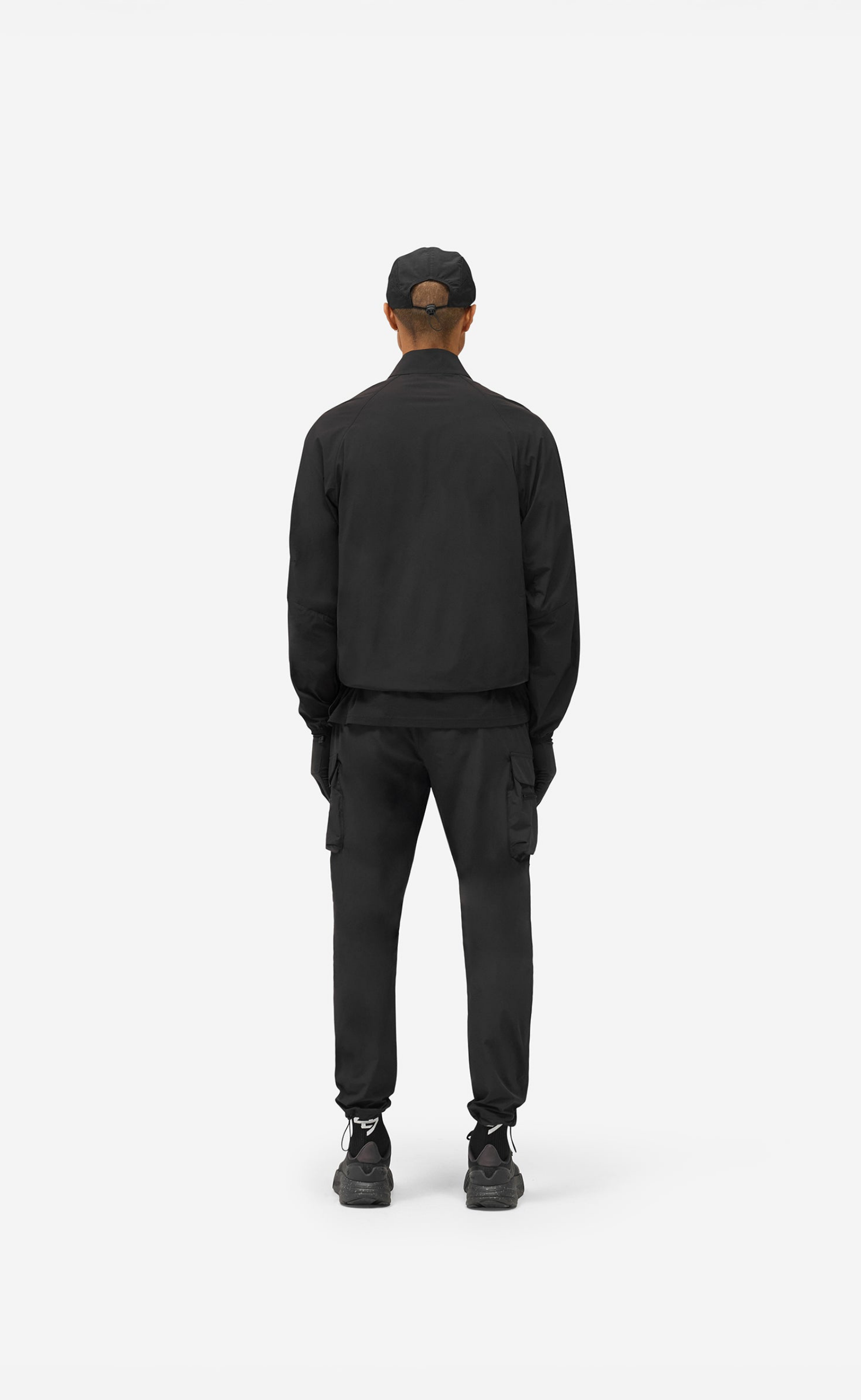 247 DNA TRACK JET BLACK JACKET