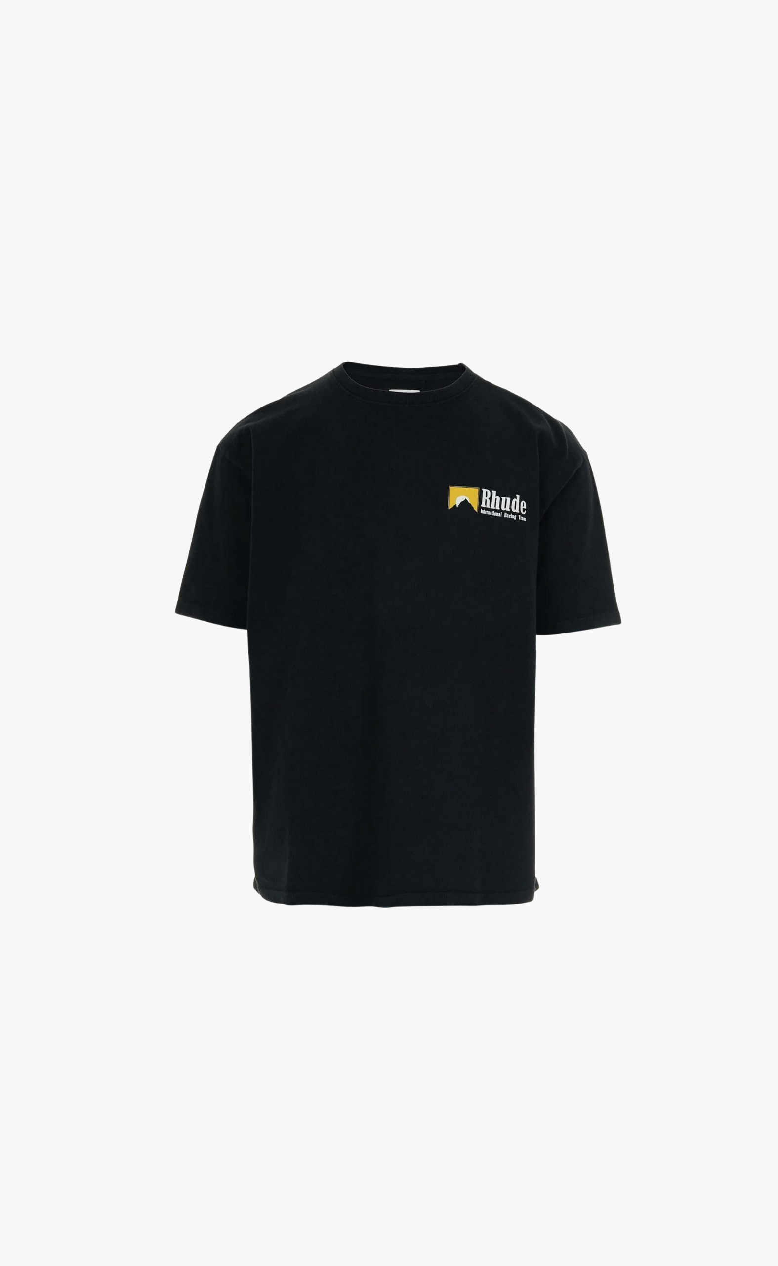 INTERNATIONAL RACING LOGO VINTAGE BLACK T-SHIRT