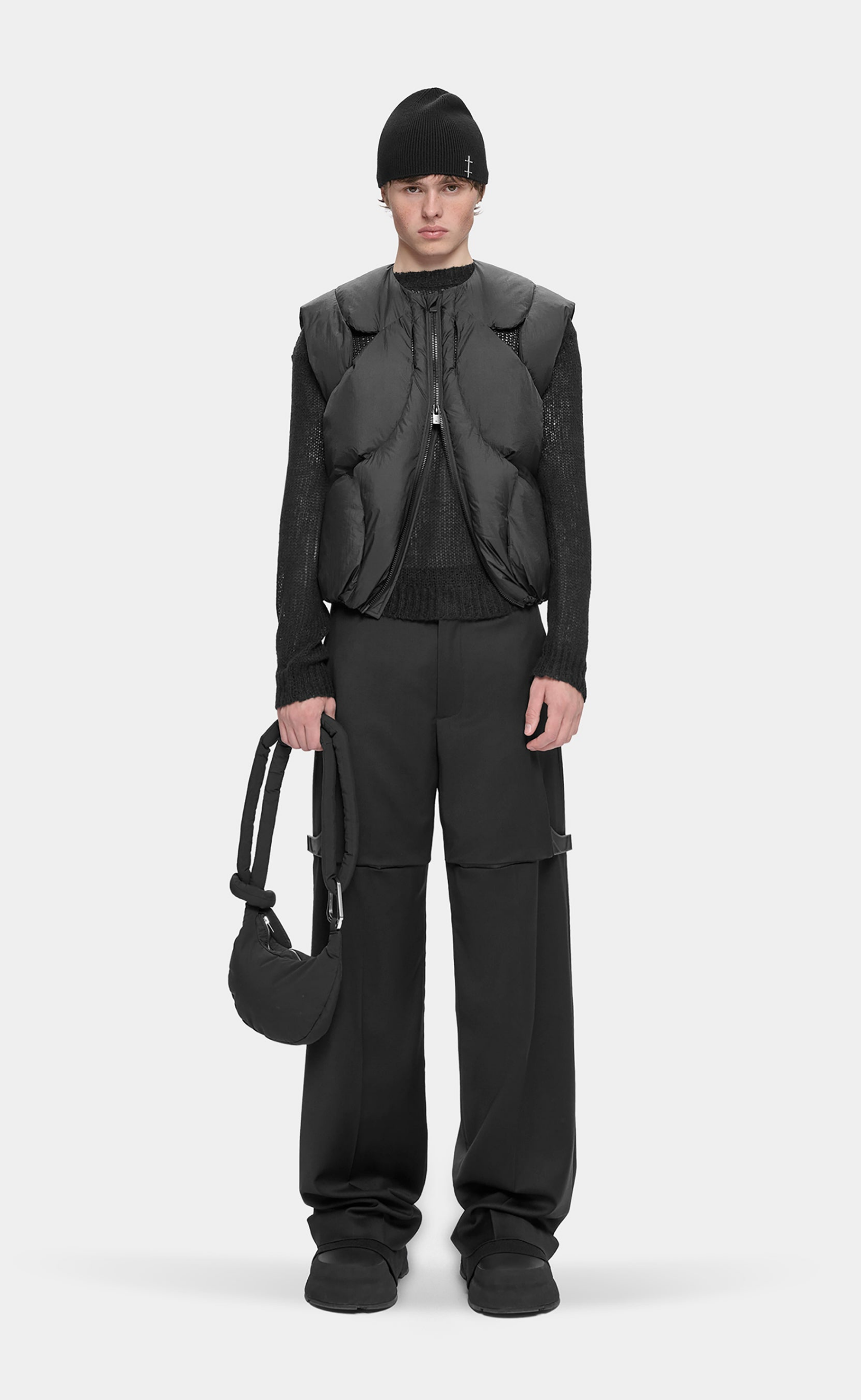 SOLSTICE PADDED BLACK VEST