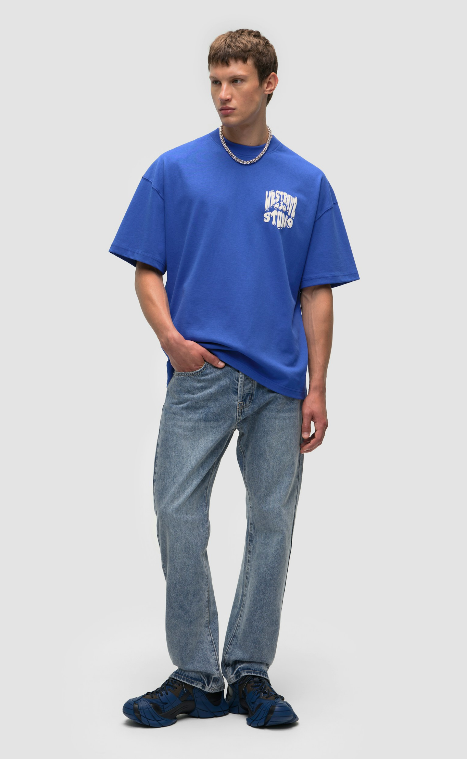 FLYNN V2 DAZZLING BLUE T-SHIRT