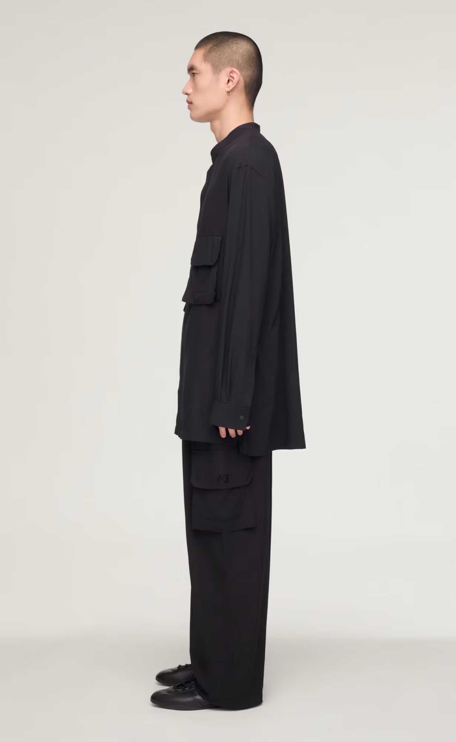 Y-3 UT STRGHT BLACK PANTS