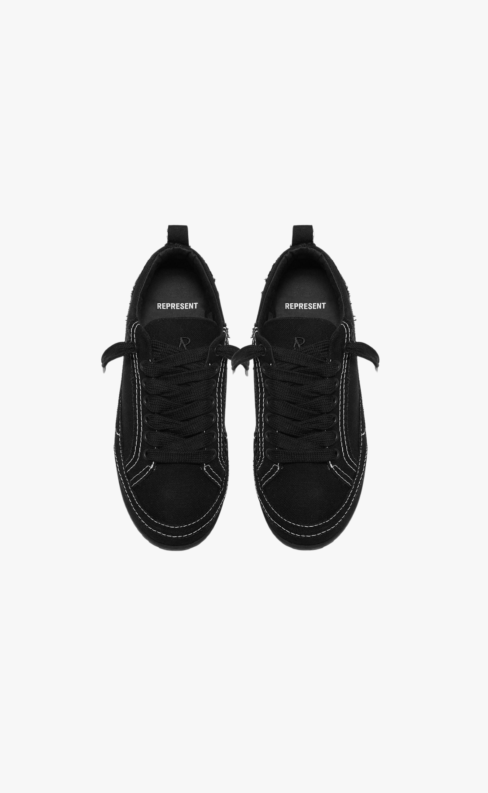 ALPHA WRAP BLACK SNEAKER