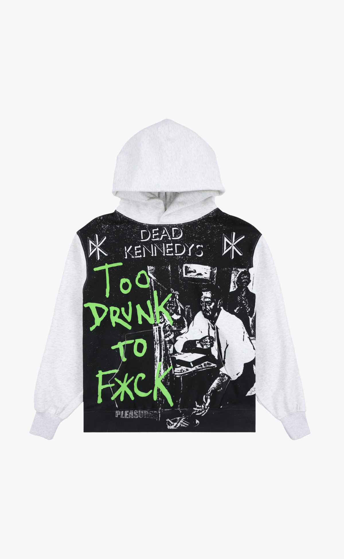 TDTF BLACK WHITE HOODIE