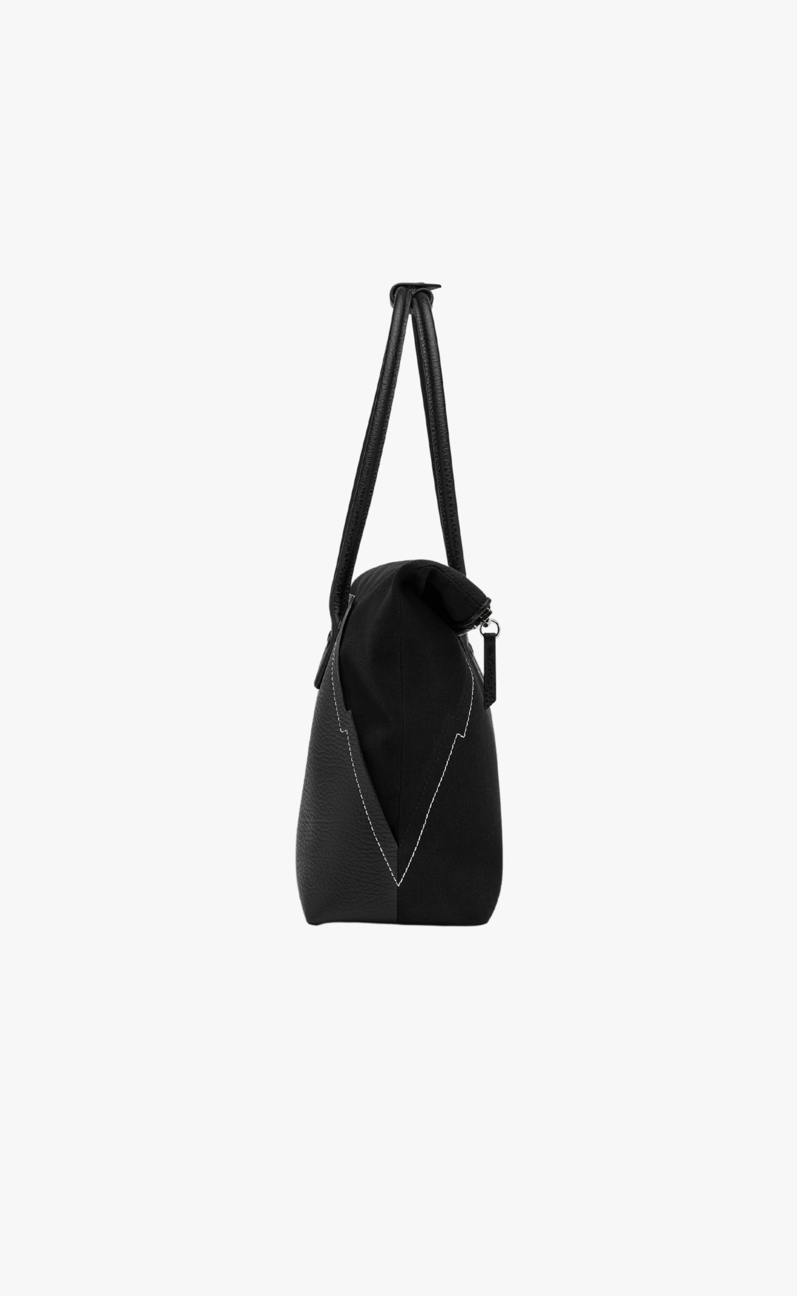 5AC SHOPPING MEDIUM BLACK BAG