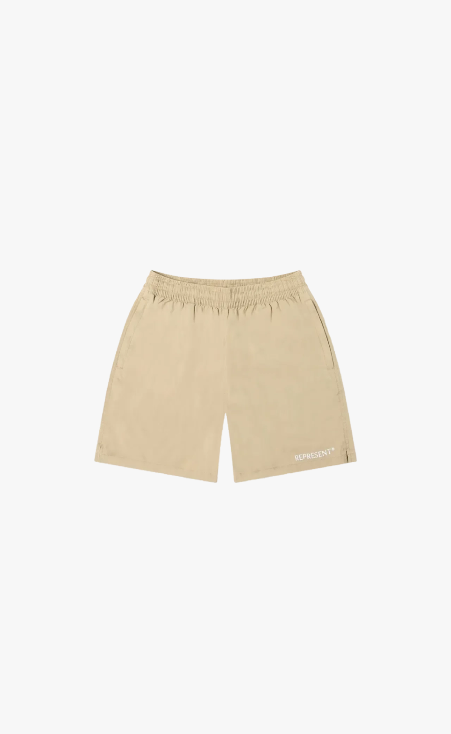 REPRESENT WASHED TAUPE SHORTS