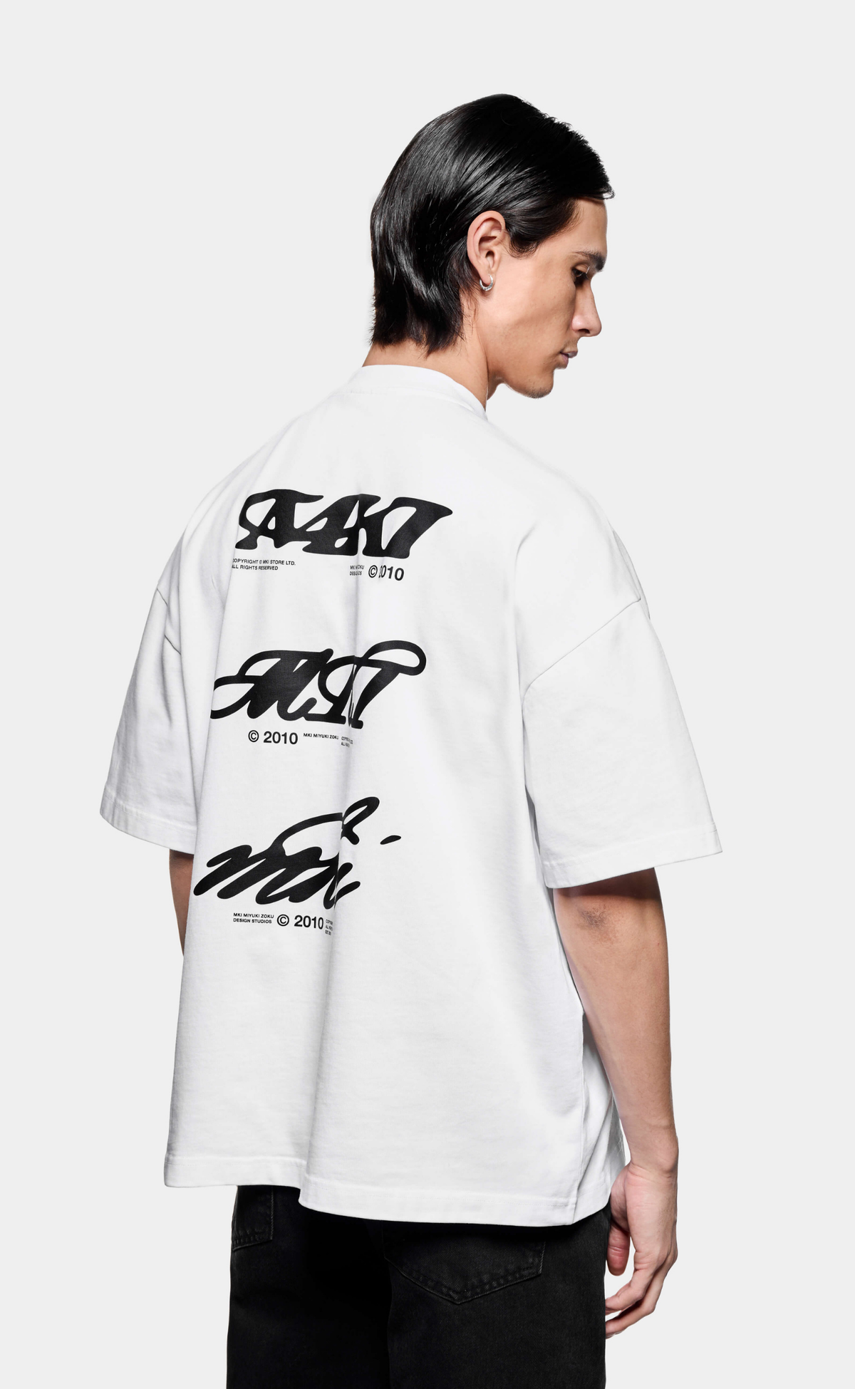 MKI STACK WHITE T-SHIRT
