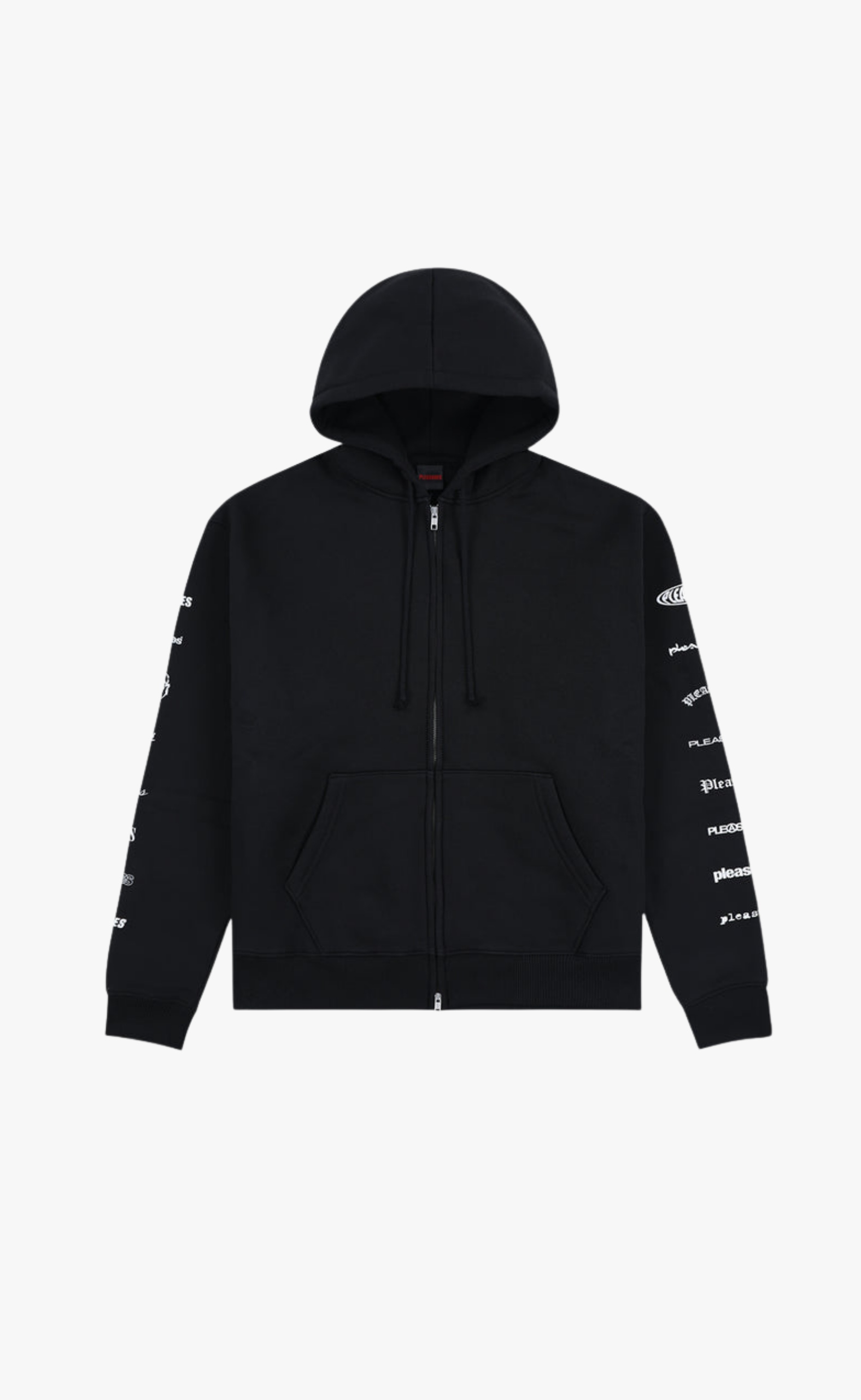 WOODMARK ZIP BLACK HOODIE