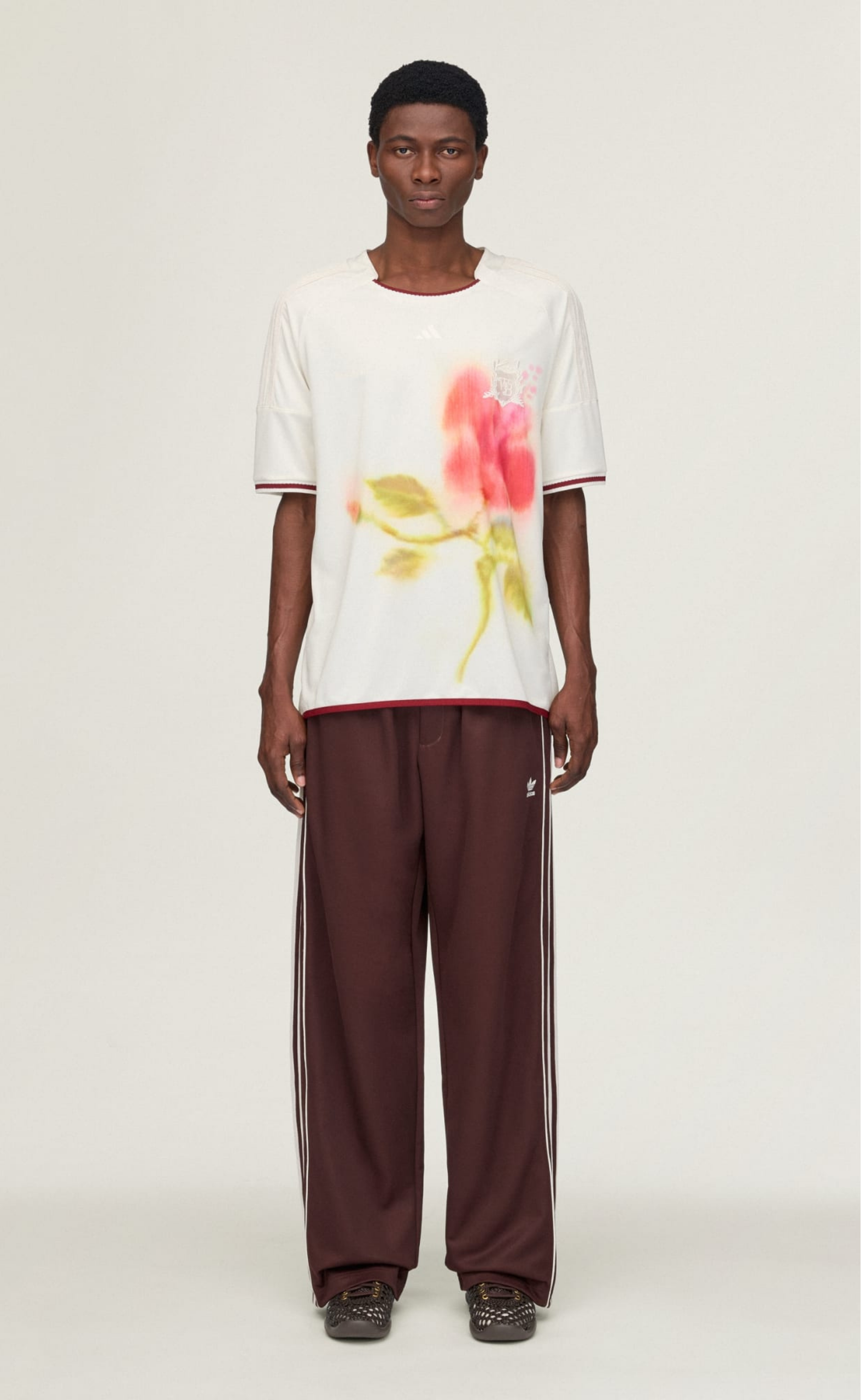 WB SHADOW BROWN TRACK PANTS