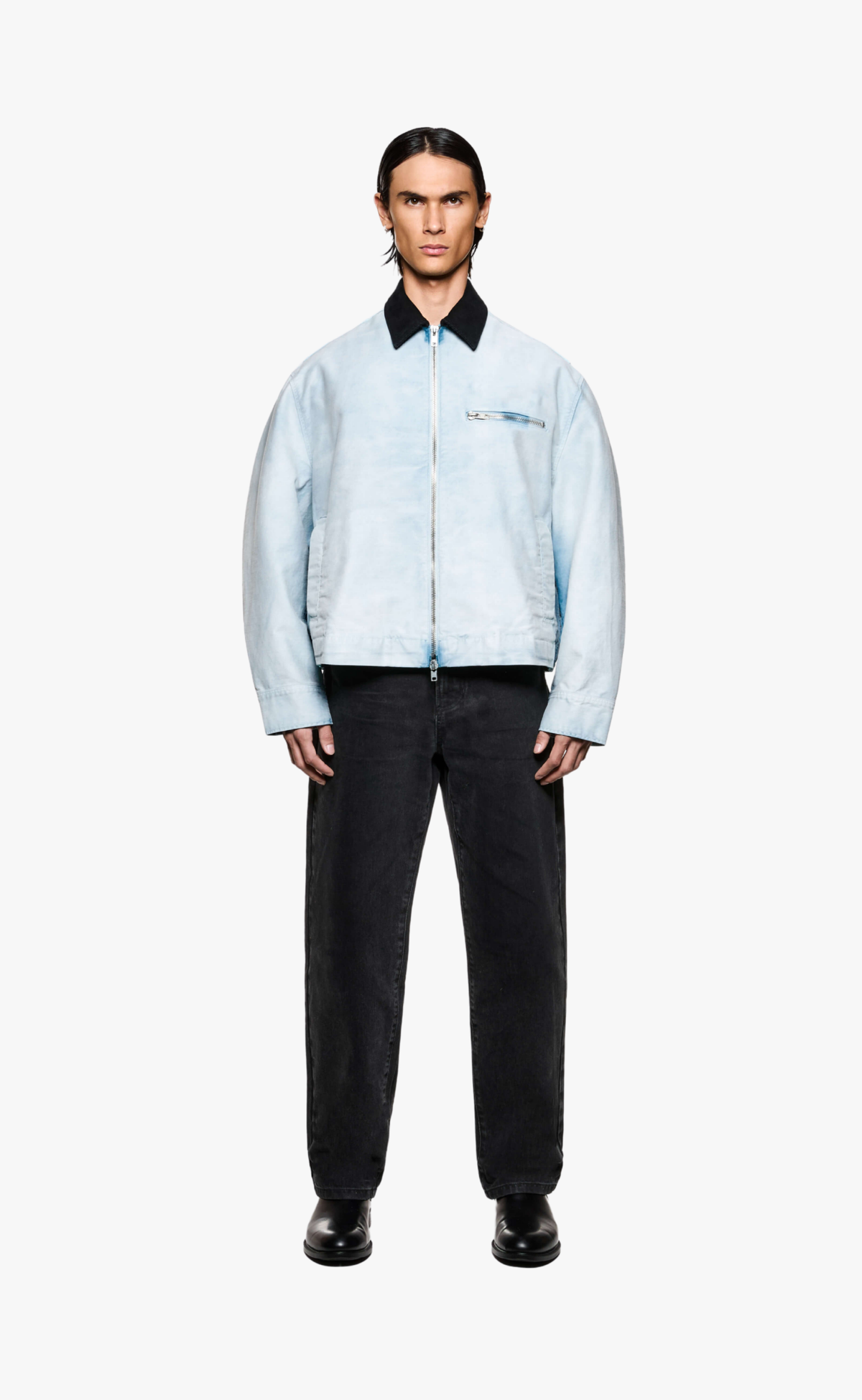SUNFADED WORK BLEACH JACKET