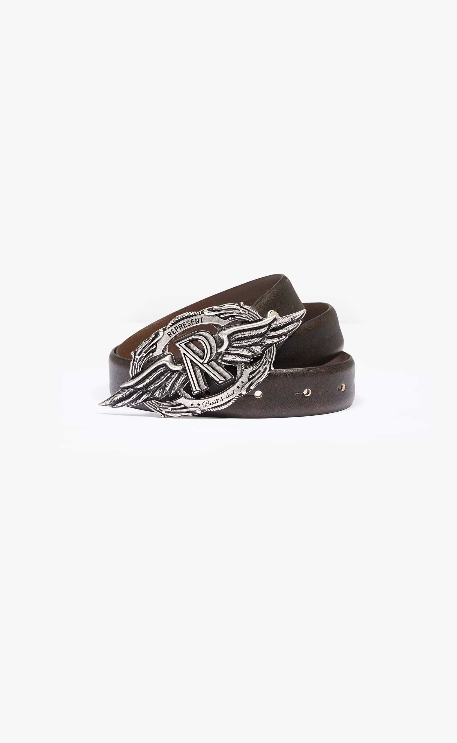 BUILT TO LAST DARK BROWN BELT