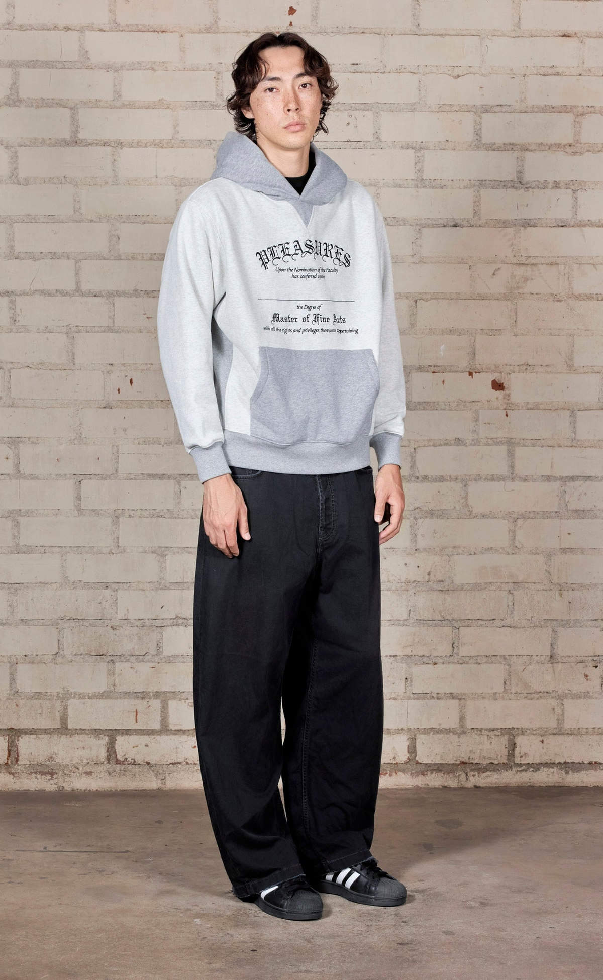 DEGREE ASH GREY HOODIE