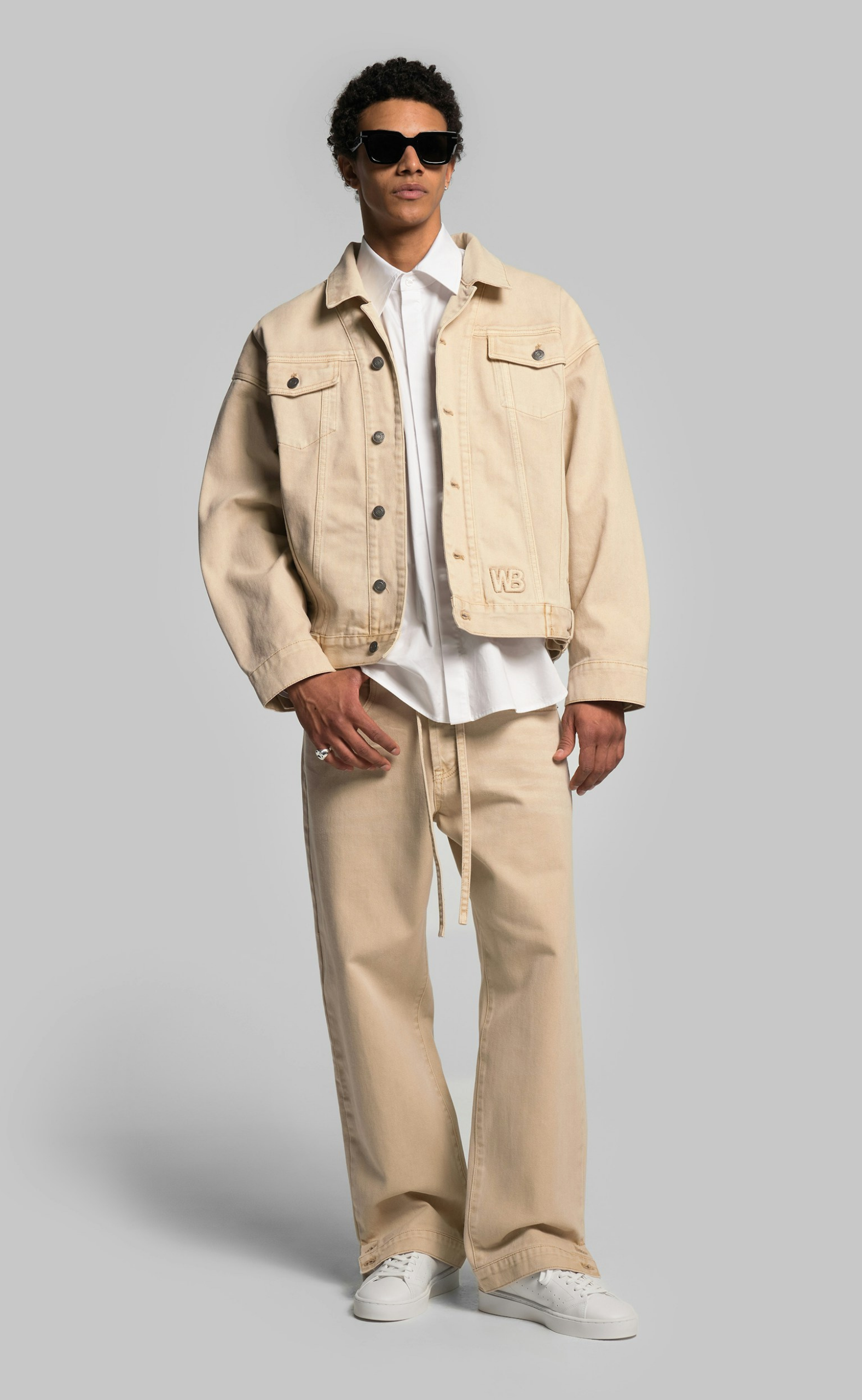 FRANK V2 DENIM CAMEL JACKET