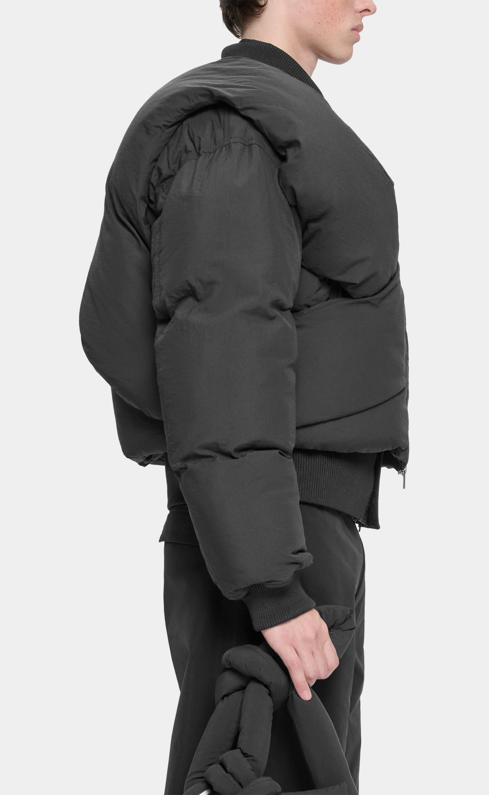 ALTAIR BOMBER BLACK JACKET