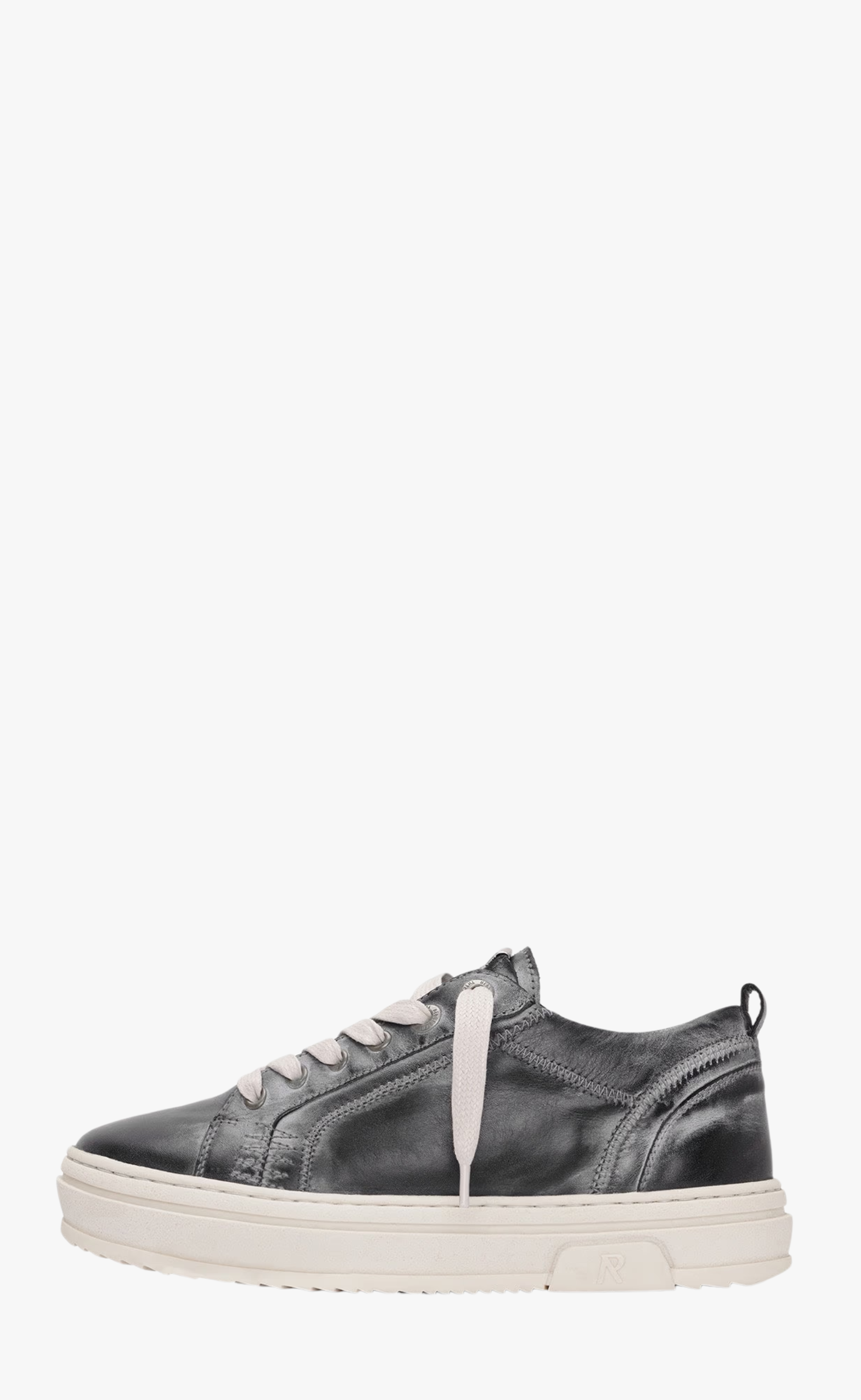 HTN DISTRESSED OFF BLACK SNEAKER