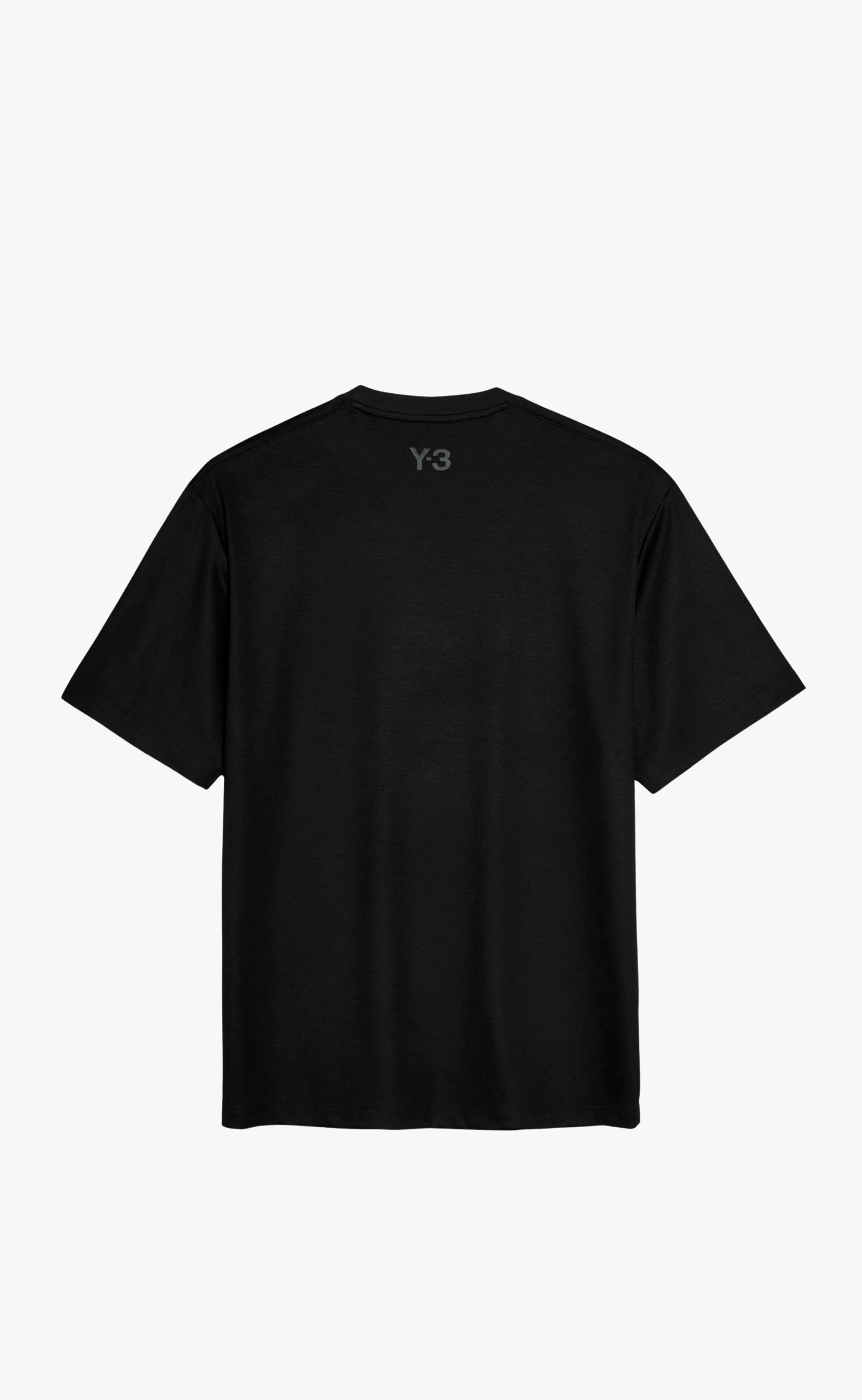 WOVEN BLACK T-SHIRT