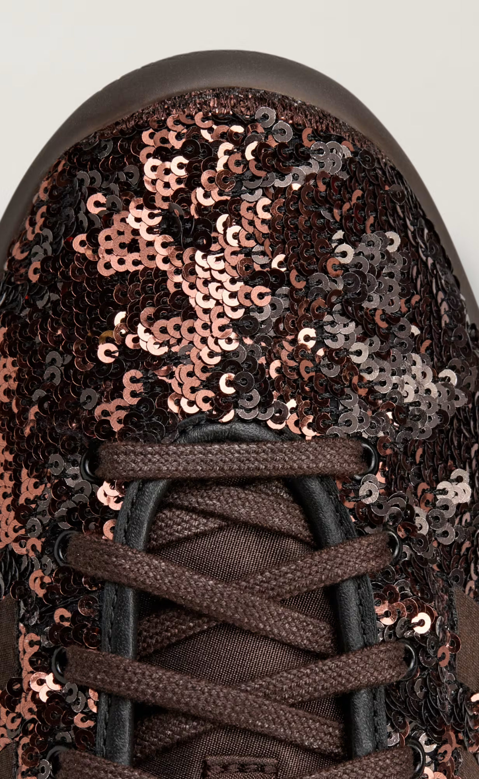 WB KARINTHA SEQUIN BROWN BLACK SNEAKER