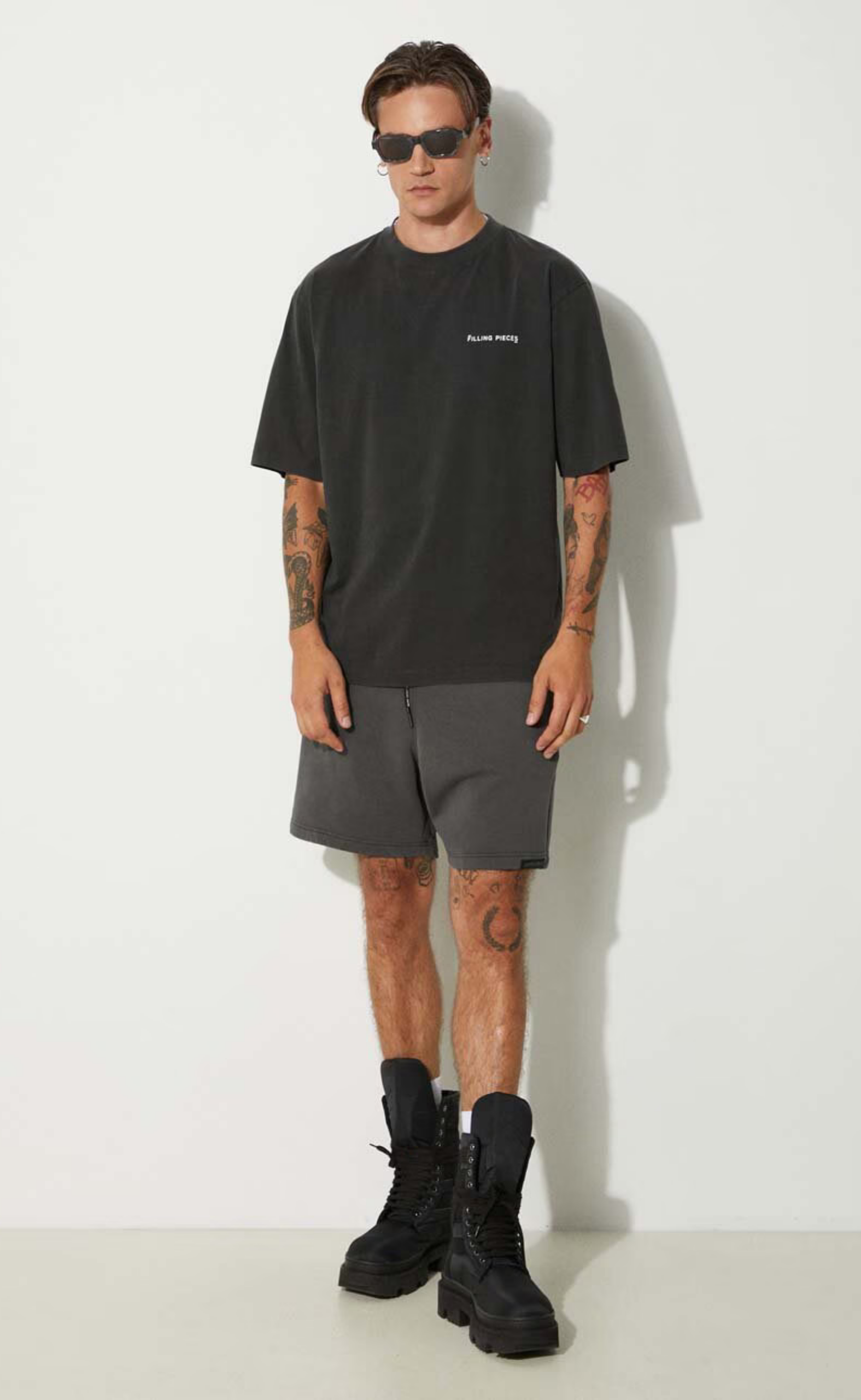 T-SHIRT BOXY VINTAGE BLACK