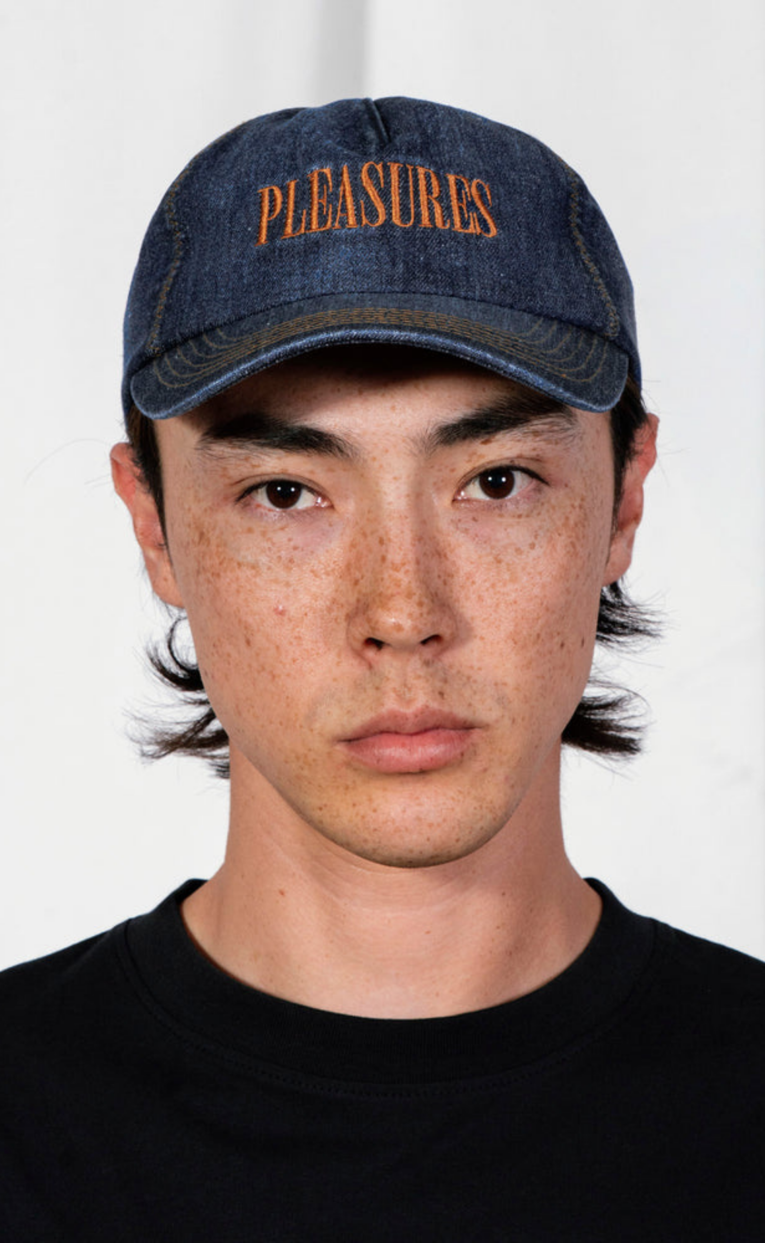 ZIG ZAG DENIM INDIGO HAT