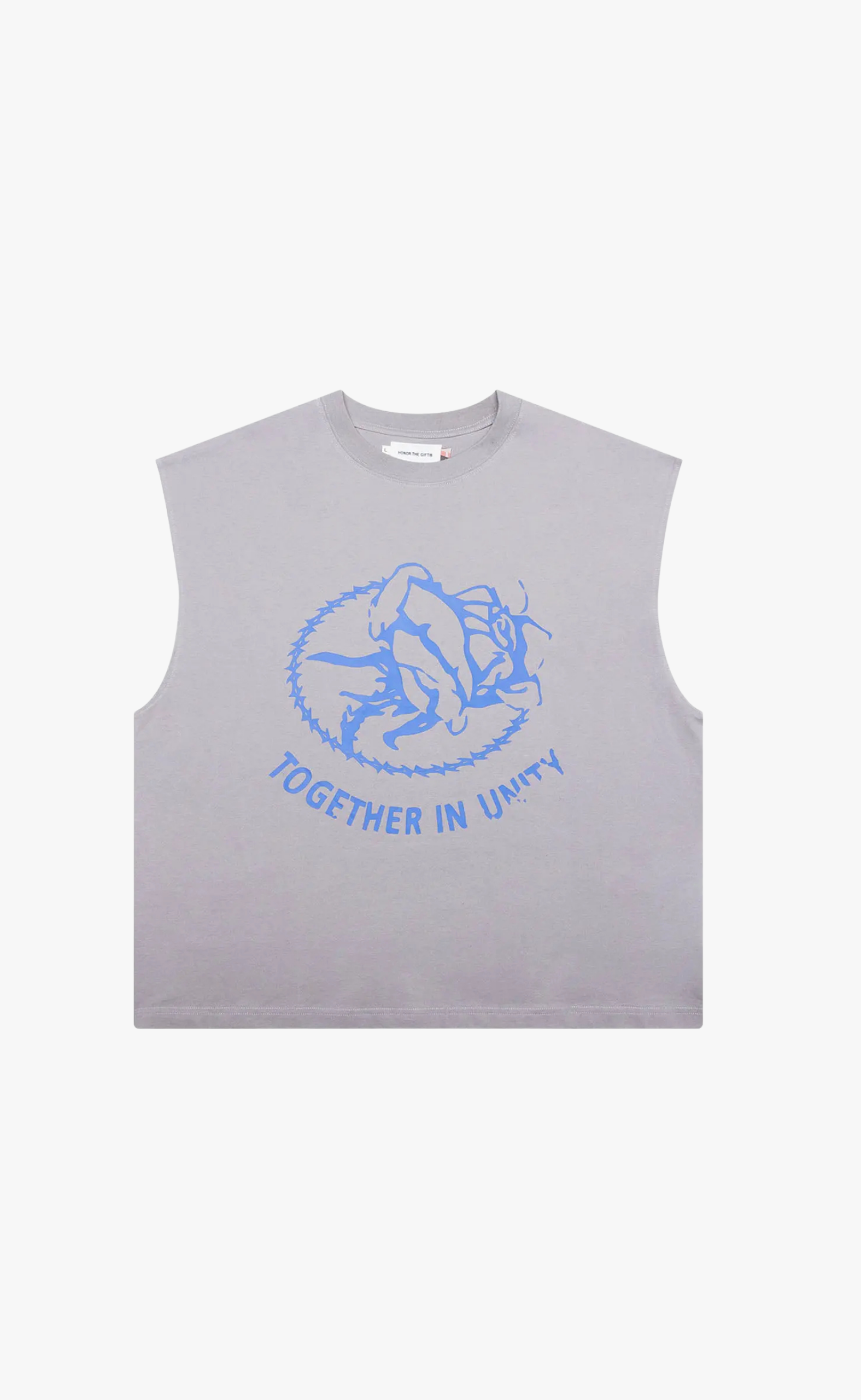 UNITY MUSCLE SLEEVELESS STONE T-SHIRT
