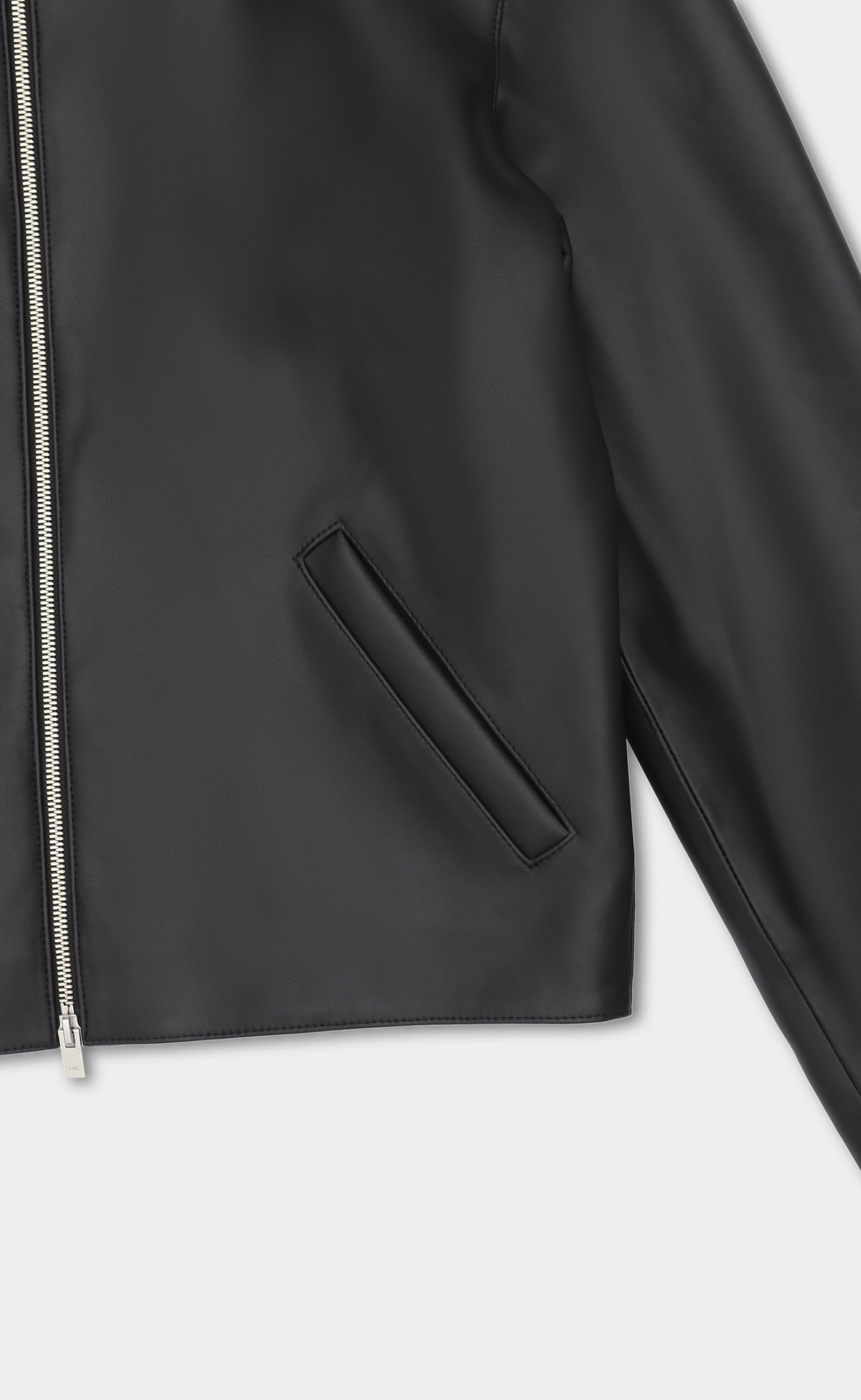 RADIANT LEATHER BLACK JACKET