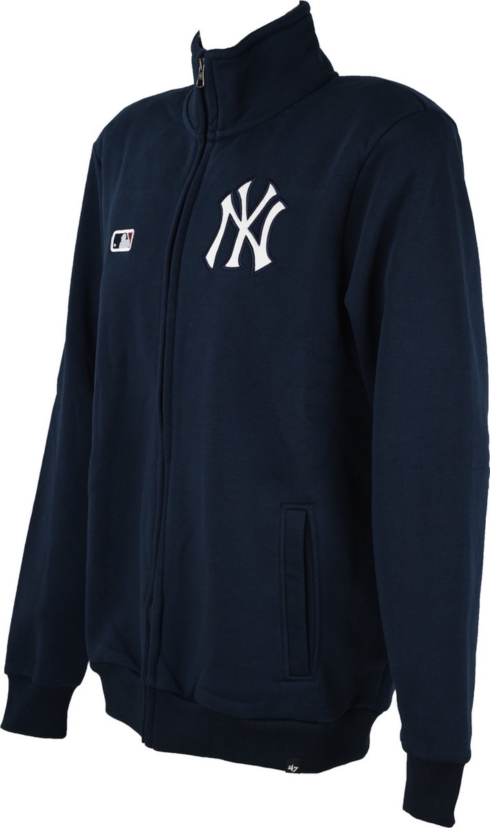 MLB New York Yankees Embroidery 47 Helix Track Jacket FALL NAVY