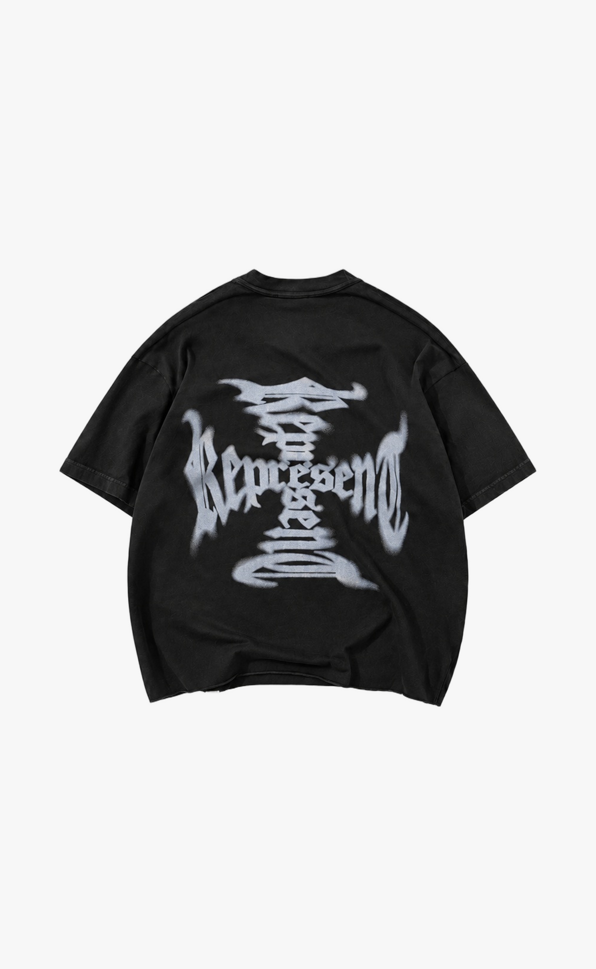 MH V2 FADED BLACK T-SHIRT